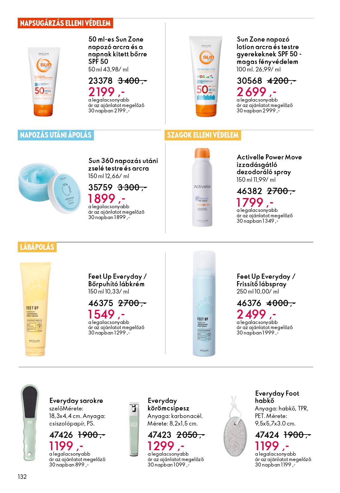 oriflame - Aktuális Oriflame szórólap érvényes szerdától 2026.04.15.-től keddtől 2026.05.05.-ig - page: 132