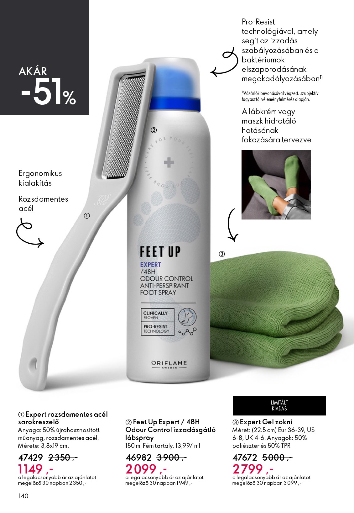 oriflame - Aktuális Oriflame szórólap érvényes szerdától 2026.04.15.-től keddtől 2026.05.05.-ig - page: 140