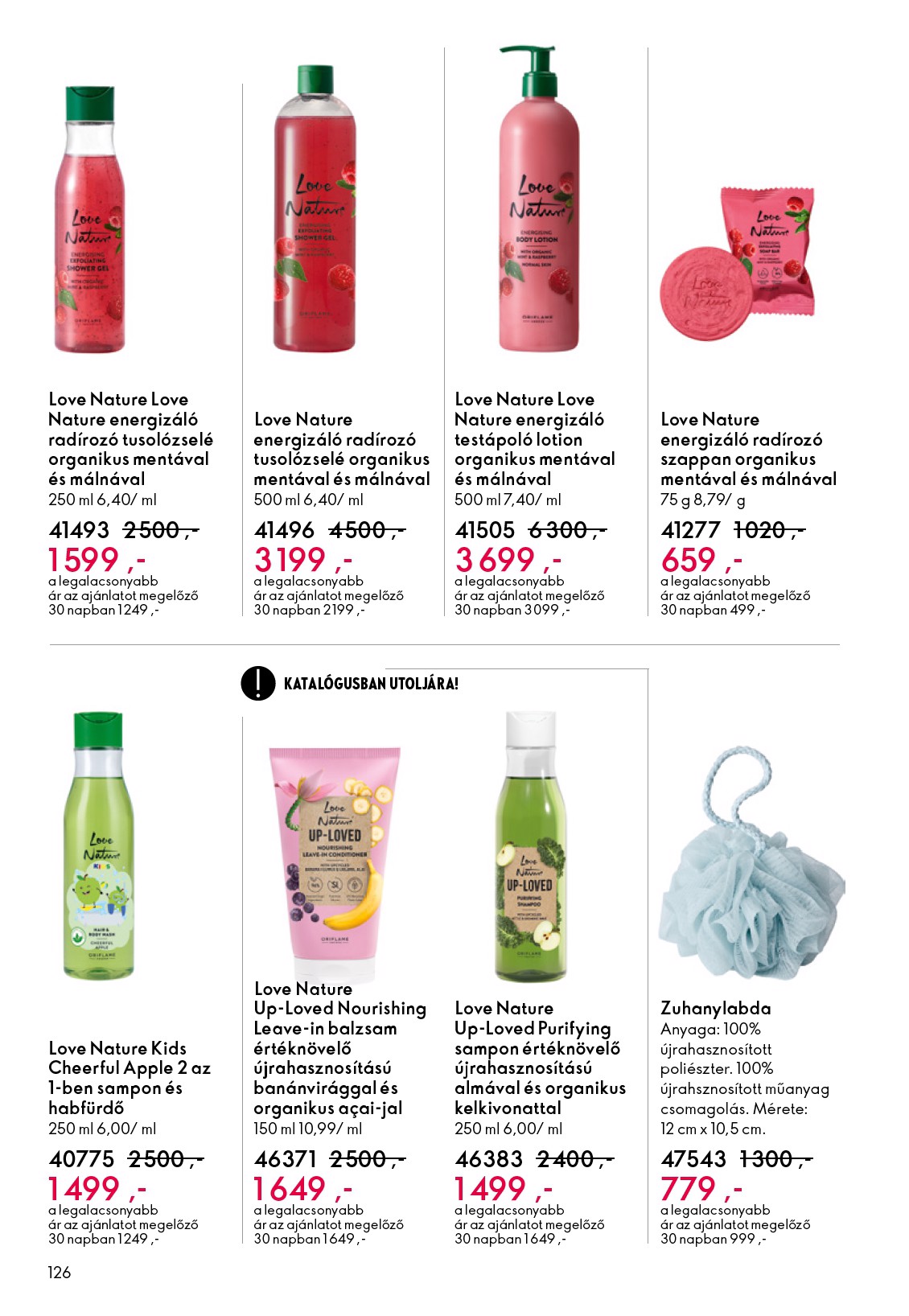 oriflame - Aktuális Oriflame szórólap érvényes szerdától 2026.04.15.-től keddtől 2026.05.05.-ig - page: 126