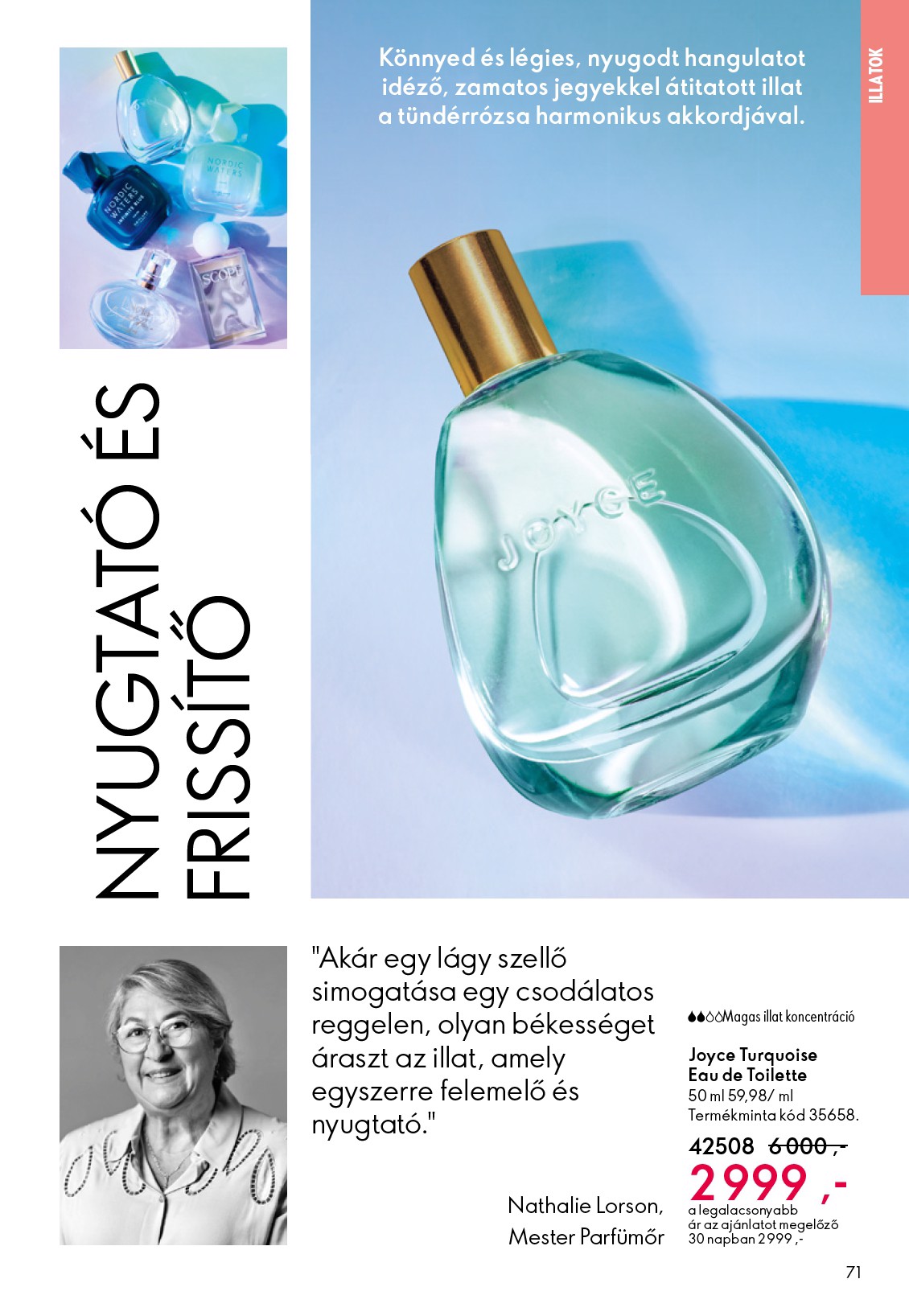 oriflame - Aktuális Oriflame szórólap érvényes szerdától 2026.04.15.-től keddtől 2026.05.05.-ig - page: 71