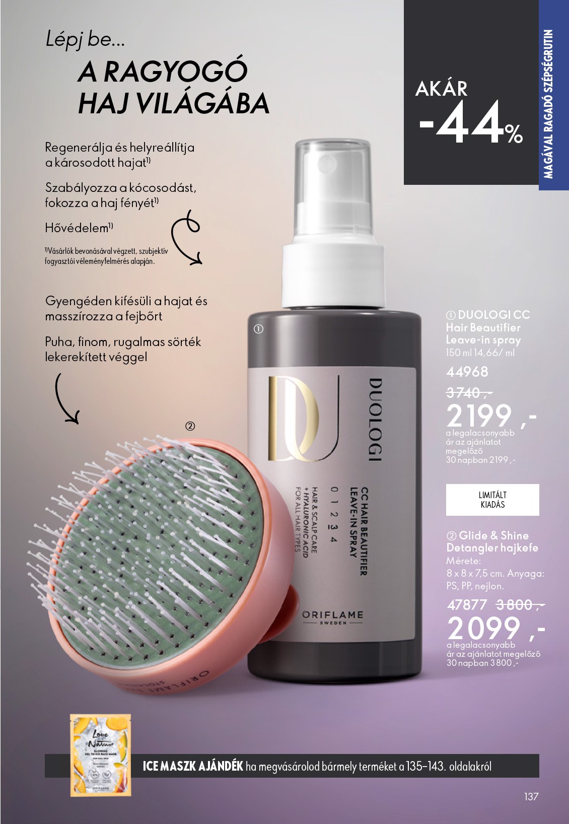 oriflame - Aktuális Oriflame szórólap érvényes szerdától 2026.04.15.-től keddtől 2026.05.05.-ig - page: 137