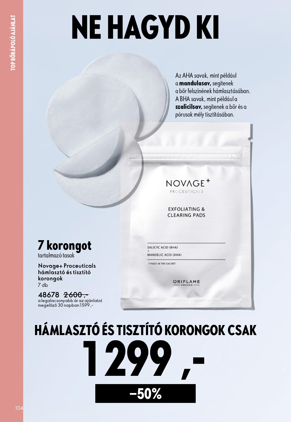 oriflame - Aktuális Oriflame szórólap érvényes szerdától 2026.04.15.-től keddtől 2026.05.05.-ig - page: 104