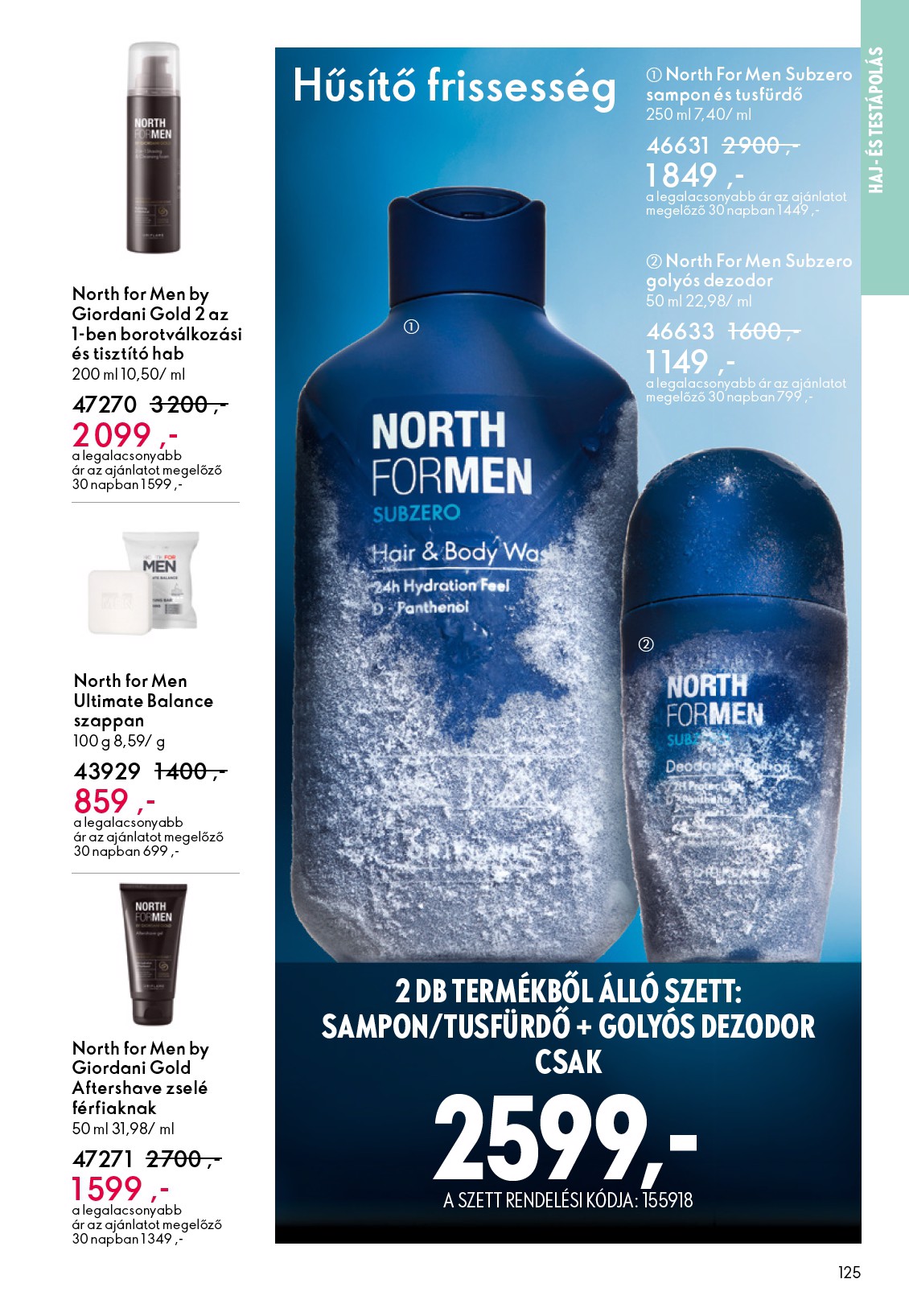 oriflame - Aktuális Oriflame szórólap érvényes szerdától 2026.04.15.-től keddtől 2026.05.05.-ig - page: 125