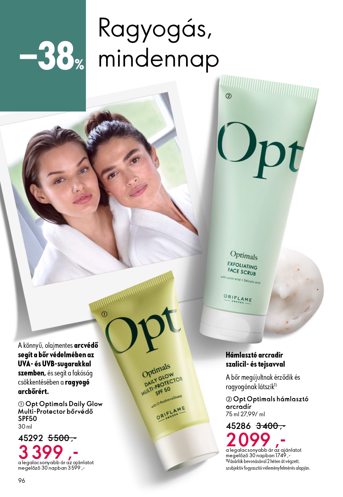 oriflame - Aktuális Oriflame szórólap érvényes szerdától 2026.04.15.-től keddtől 2026.05.05.-ig - page: 96