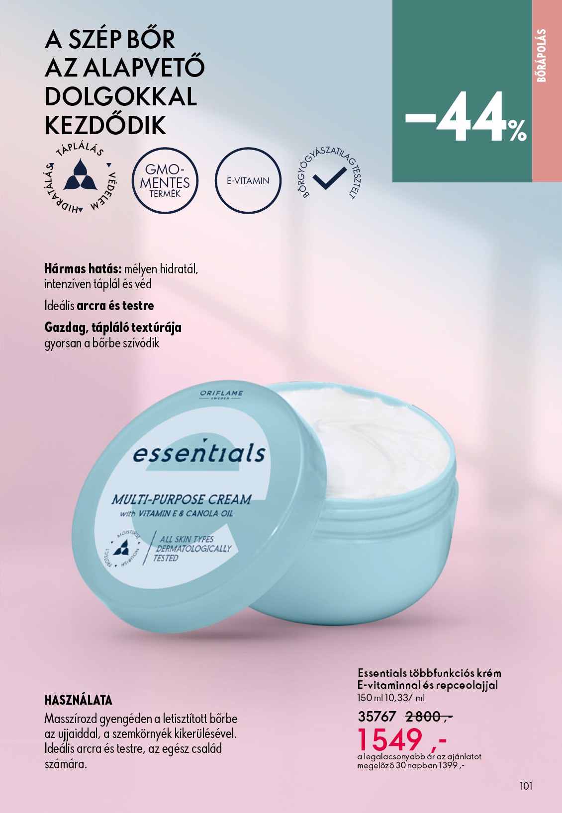 oriflame - Aktuális Oriflame szórólap érvényes szerdától 2026.04.15.-től keddtől 2026.05.05.-ig - page: 101