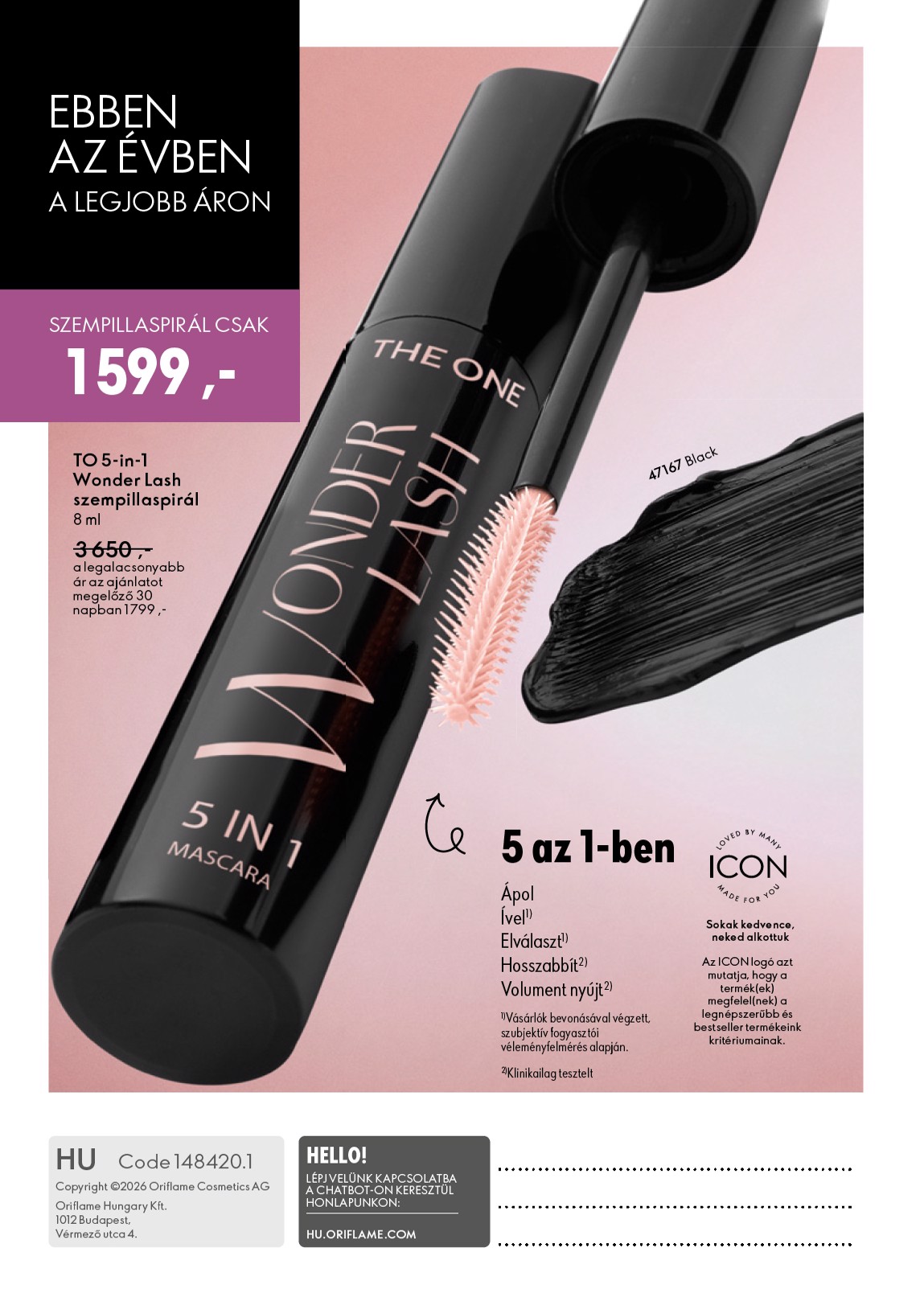 oriflame - Aktuális Oriflame szórólap érvényes szerdától 2026.05.06.-től keddtől 2026.05.26.-ig - page: 164