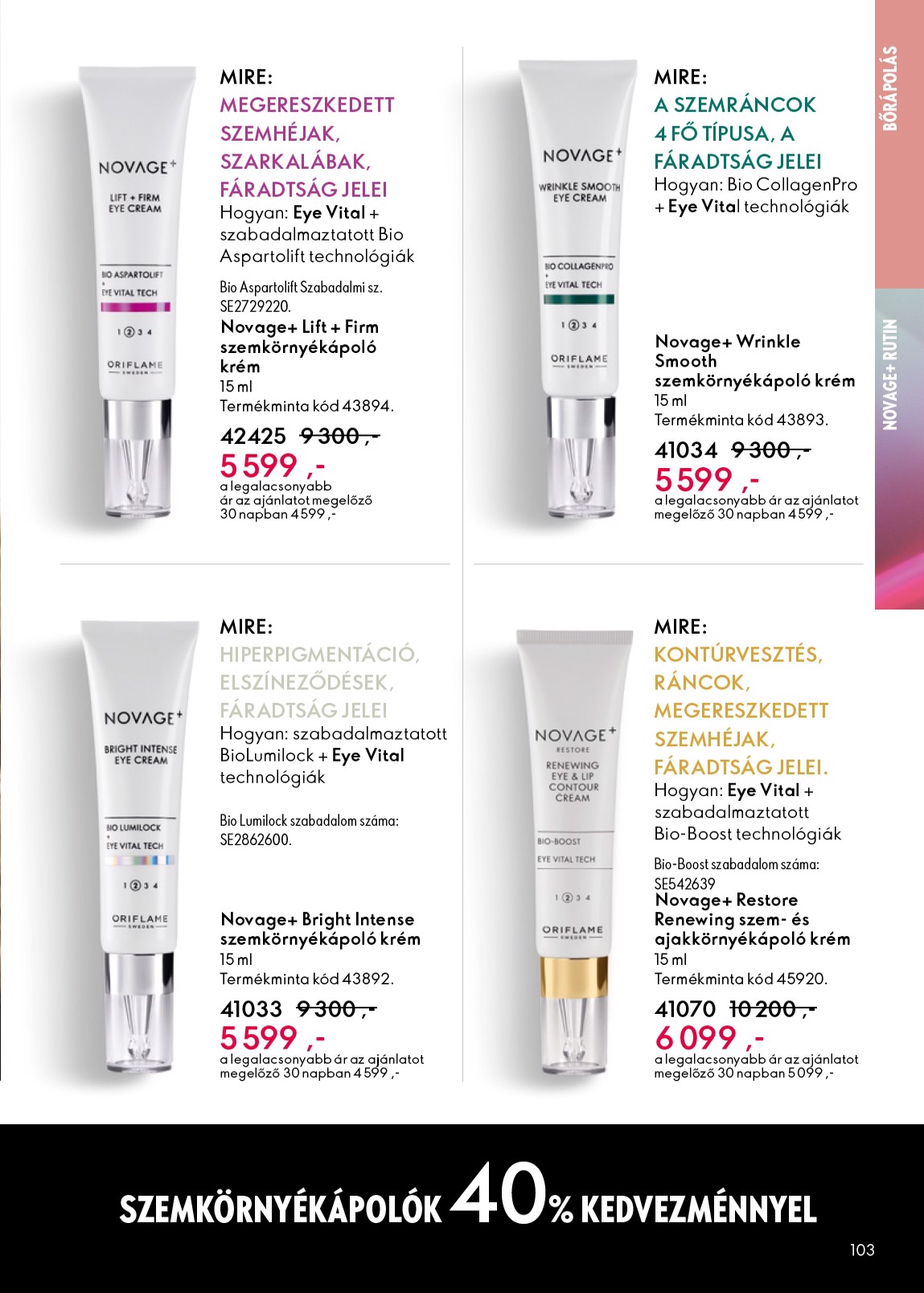 oriflame - Aktuális Oriflame szórólap érvényes szerdától 2026.05.06.-től keddtől 2026.05.26.-ig - page: 103