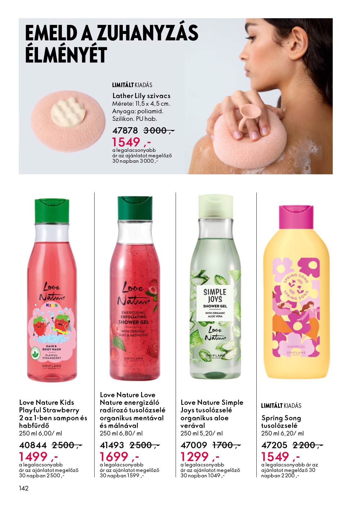 oriflame - Aktuális Oriflame szórólap érvényes szerdától 2026.05.06.-től keddtől 2026.05.26.-ig - page: 142