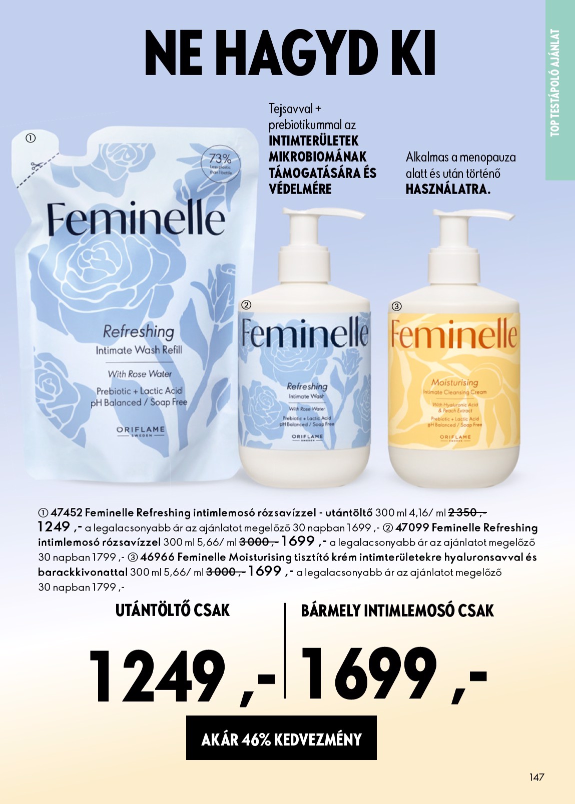 oriflame - Aktuális Oriflame szórólap érvényes szerdától 2026.05.06.-től keddtől 2026.05.26.-ig - page: 147
