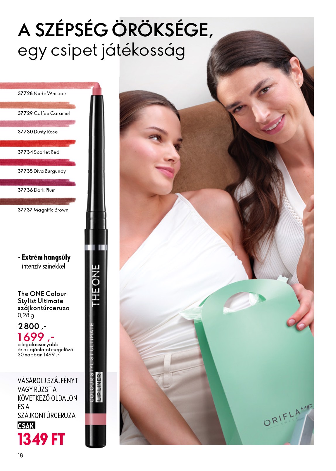 oriflame - Aktuális Oriflame szórólap érvényes szerdától 2026.05.06.-től keddtől 2026.05.26.-ig - page: 18