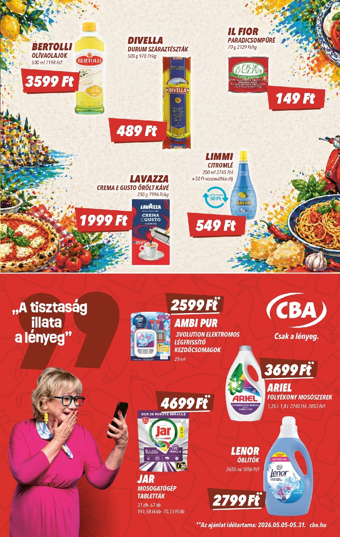 cba - Aktuális CBA szórólap érvényes csütörtöktől 2026.05.21.-től szerdától 2026.05.27.-ig - page: 5