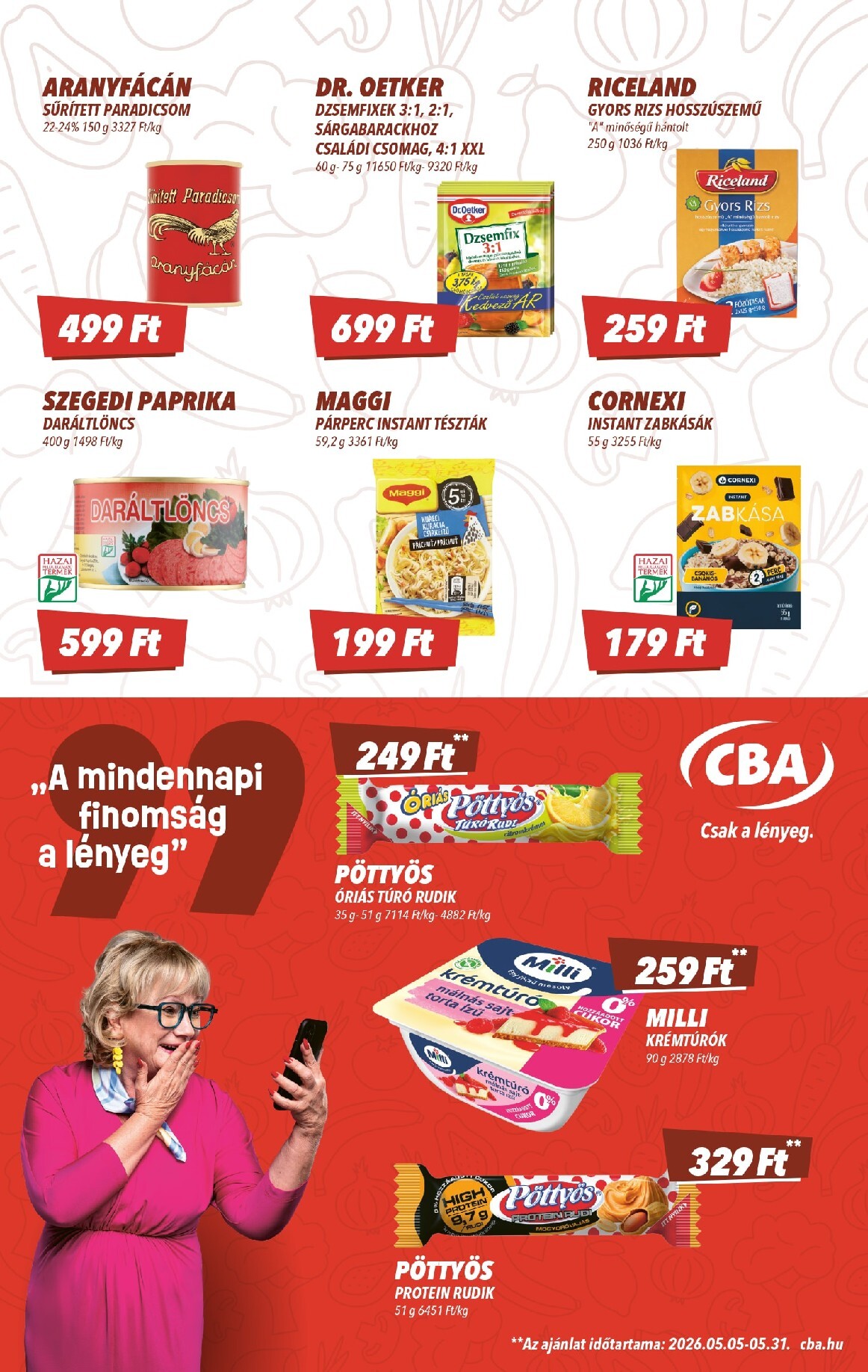 cba - Aktuális CBA szórólap érvényes csütörtöktől 2026.05.21.-től szerdától 2026.05.27.-ig - page: 3