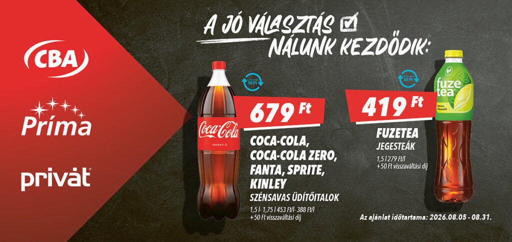 cba - Aktuális CBA - Kiemelt ajánlataink szórólap érvényes szerdától 2026.08.05.-től hétfőtől 2026.08.31.-ig - page: 3