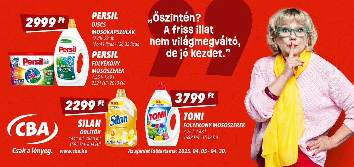 cba - CBA akciós újság, érvényes 04.05. - 04.30. - page: 3