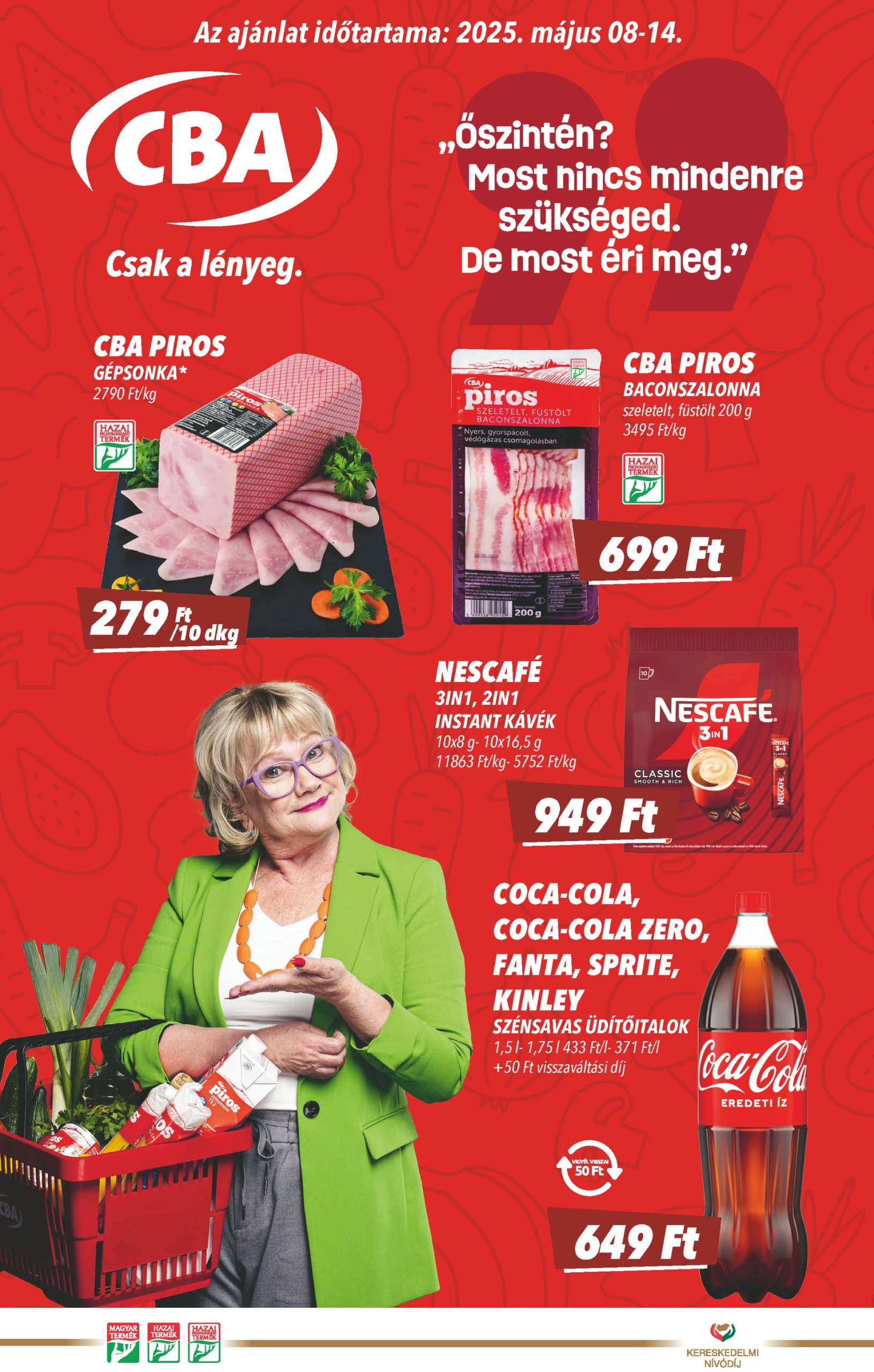 cba - CBA akciós újság, érvényes 05.08. - 05.14.