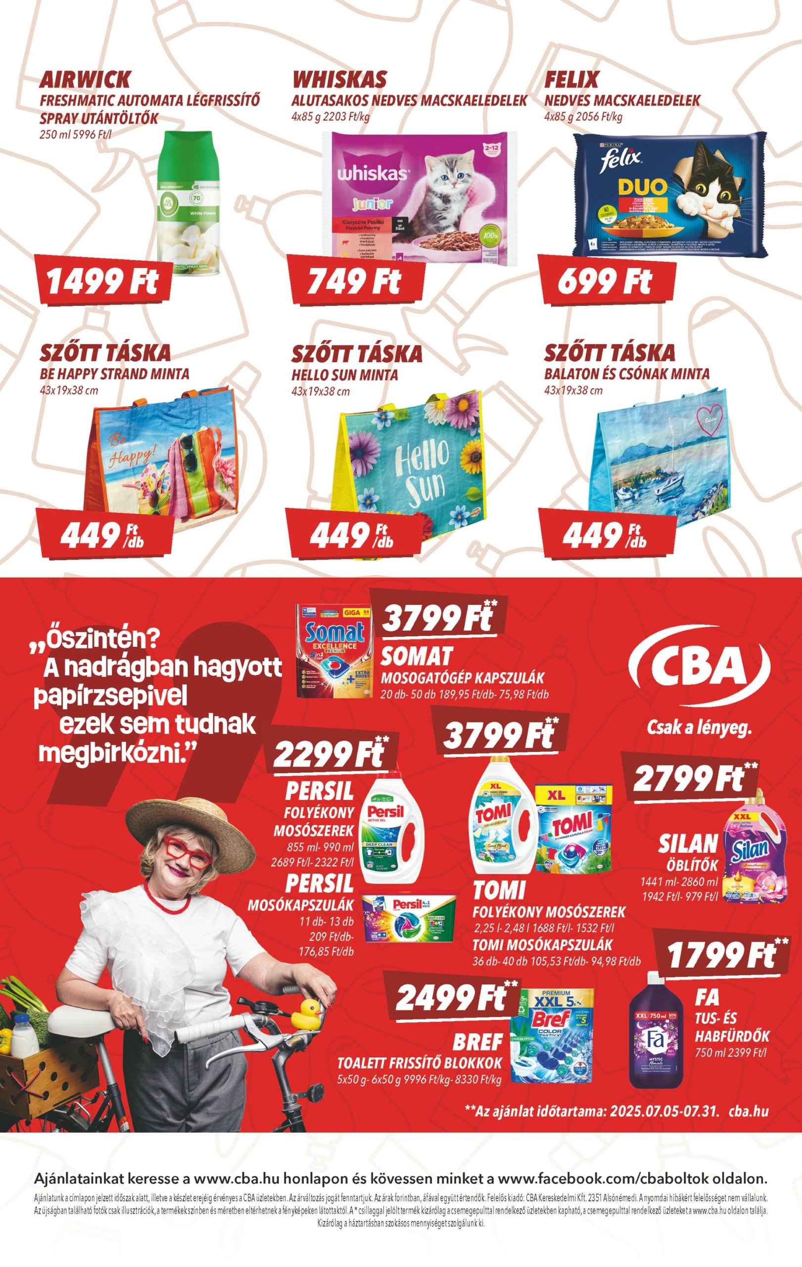 cba - CBA akciós újság, érvényes 07.10. - 07.16. - page: 8