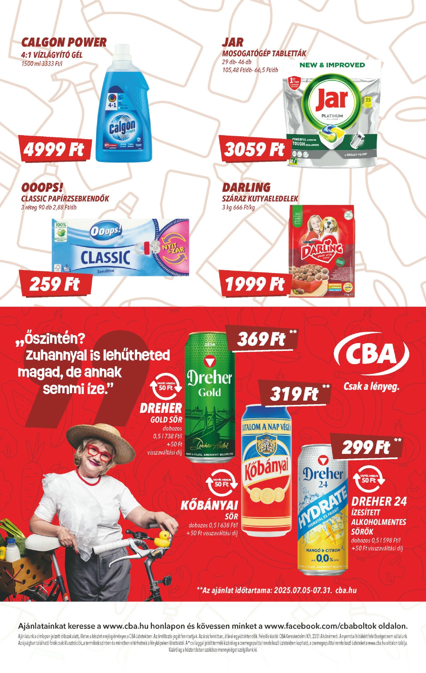 cba - CBA akciós újság, érvényes 07.17. - 07.23. - page: 8