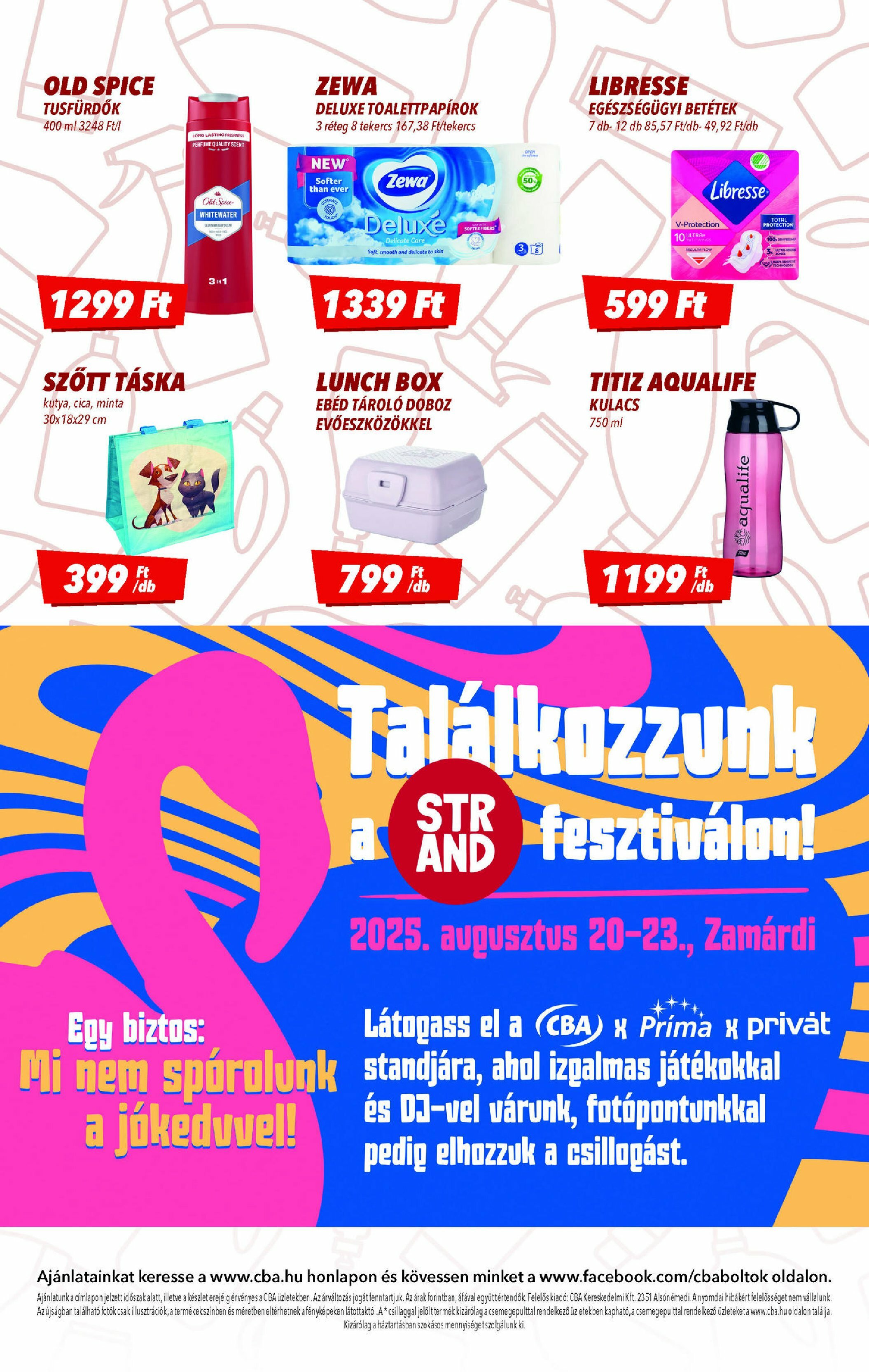 cba - CBA akciós újság, érvényes 08.14. - 08.20. - page: 8