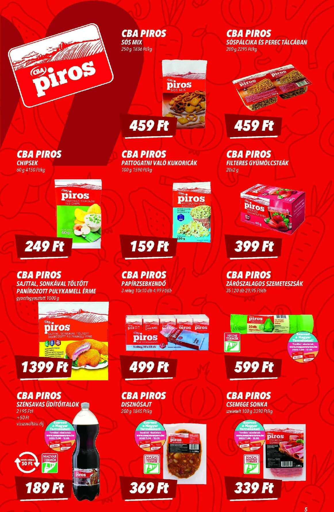 cba - CBA akciós újság, érvényes 11.13. - 11.19. - page: 5