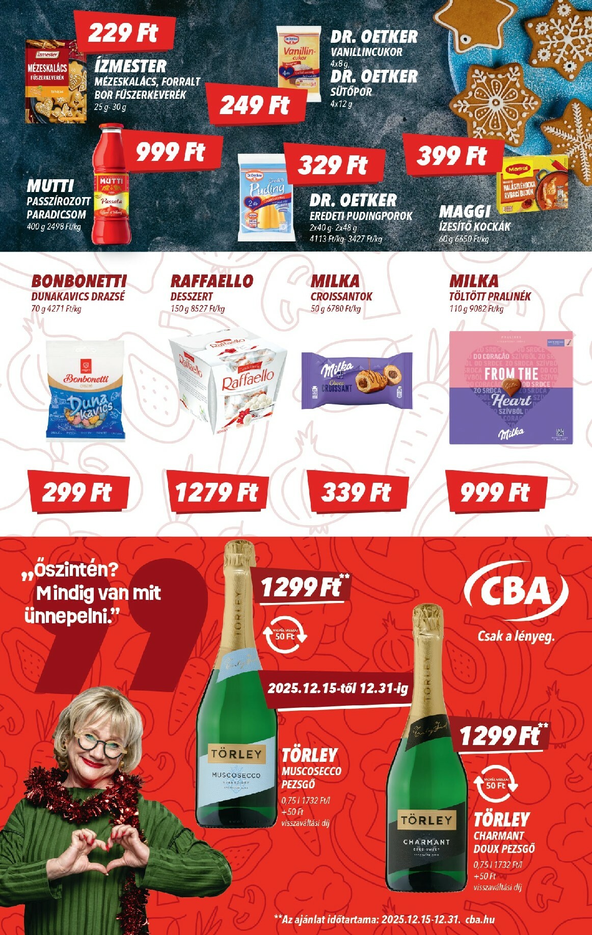 cba - CBA akciós újság, érvényes 12.18. - 12.31. - page: 6