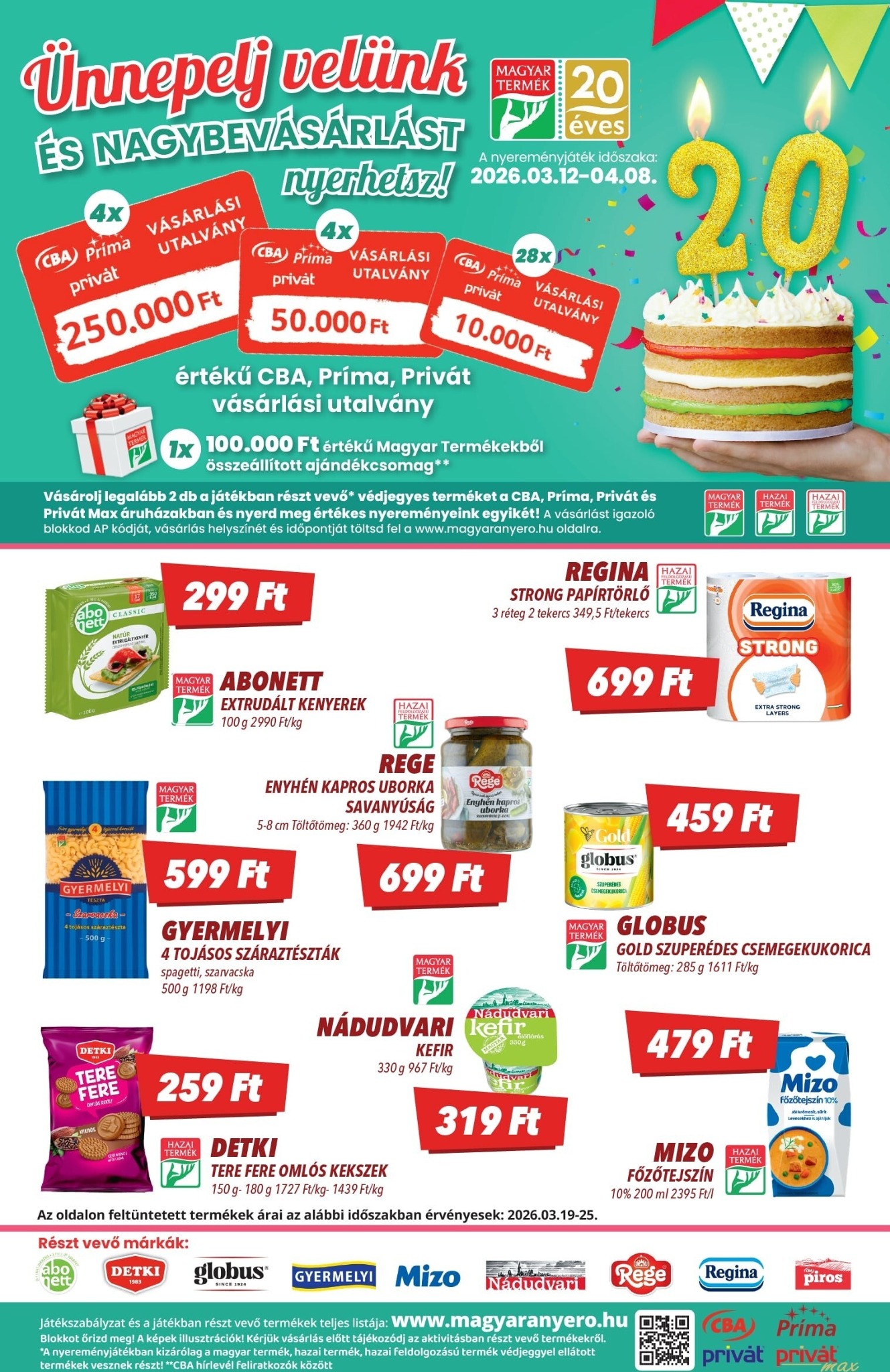 cba - CBA akciós újság, érvényes 2026.03.19. - 2026.03.25. - page: 6