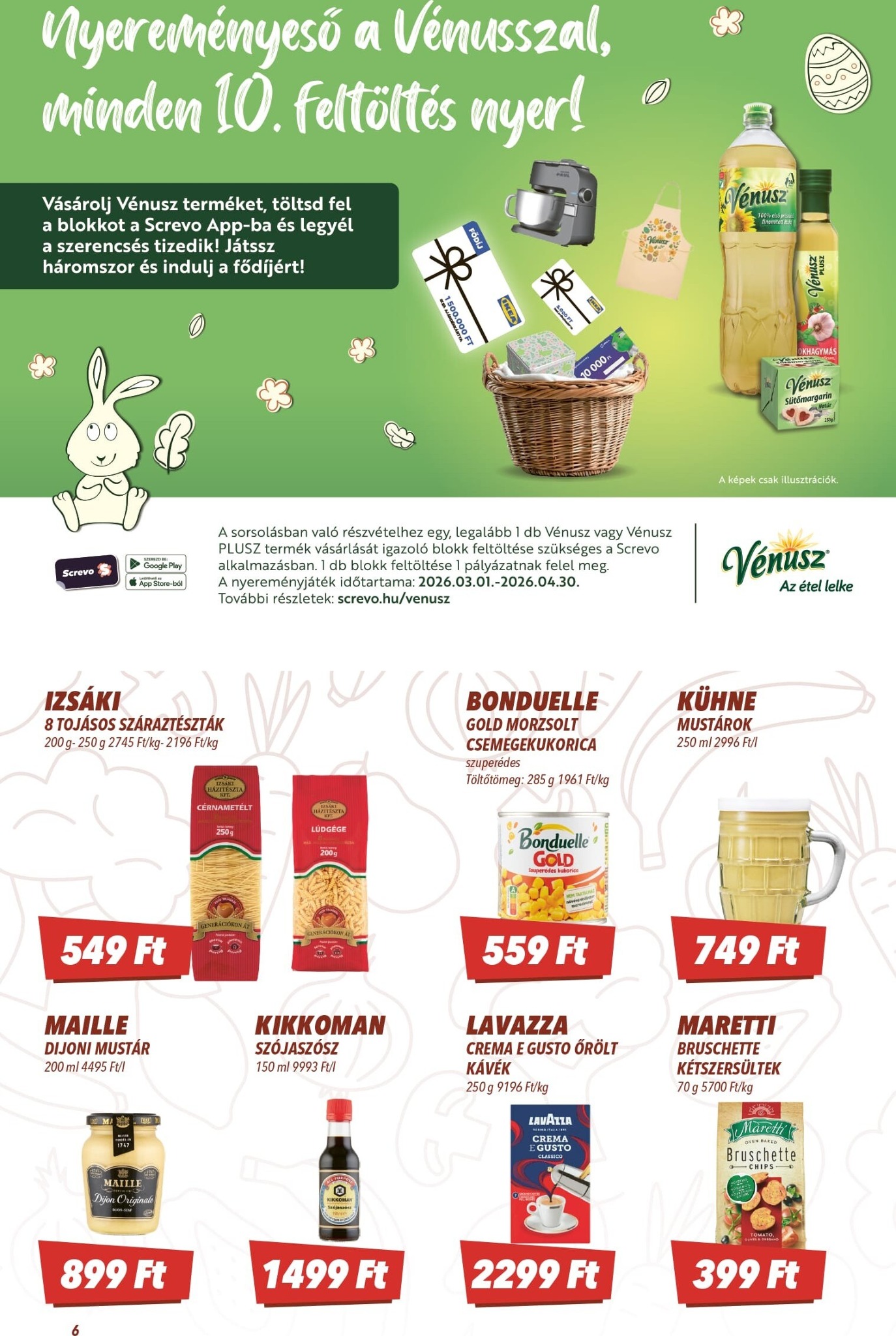 cba - CBA akciós újság, érvényes 2026.03.26. - 2026.04.04. - page: 6