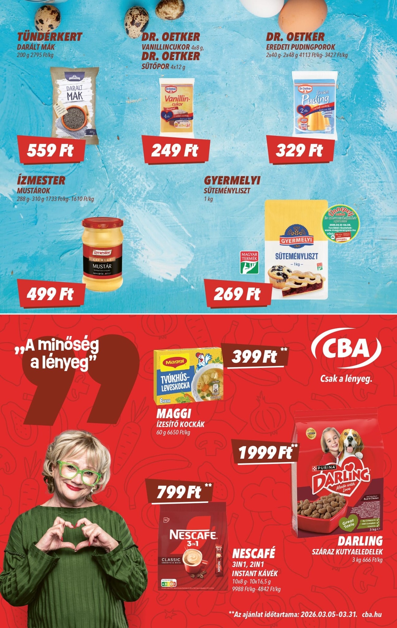 cba - CBA akciós újság, érvényes 2026.03.26. - 2026.04.04. - page: 7