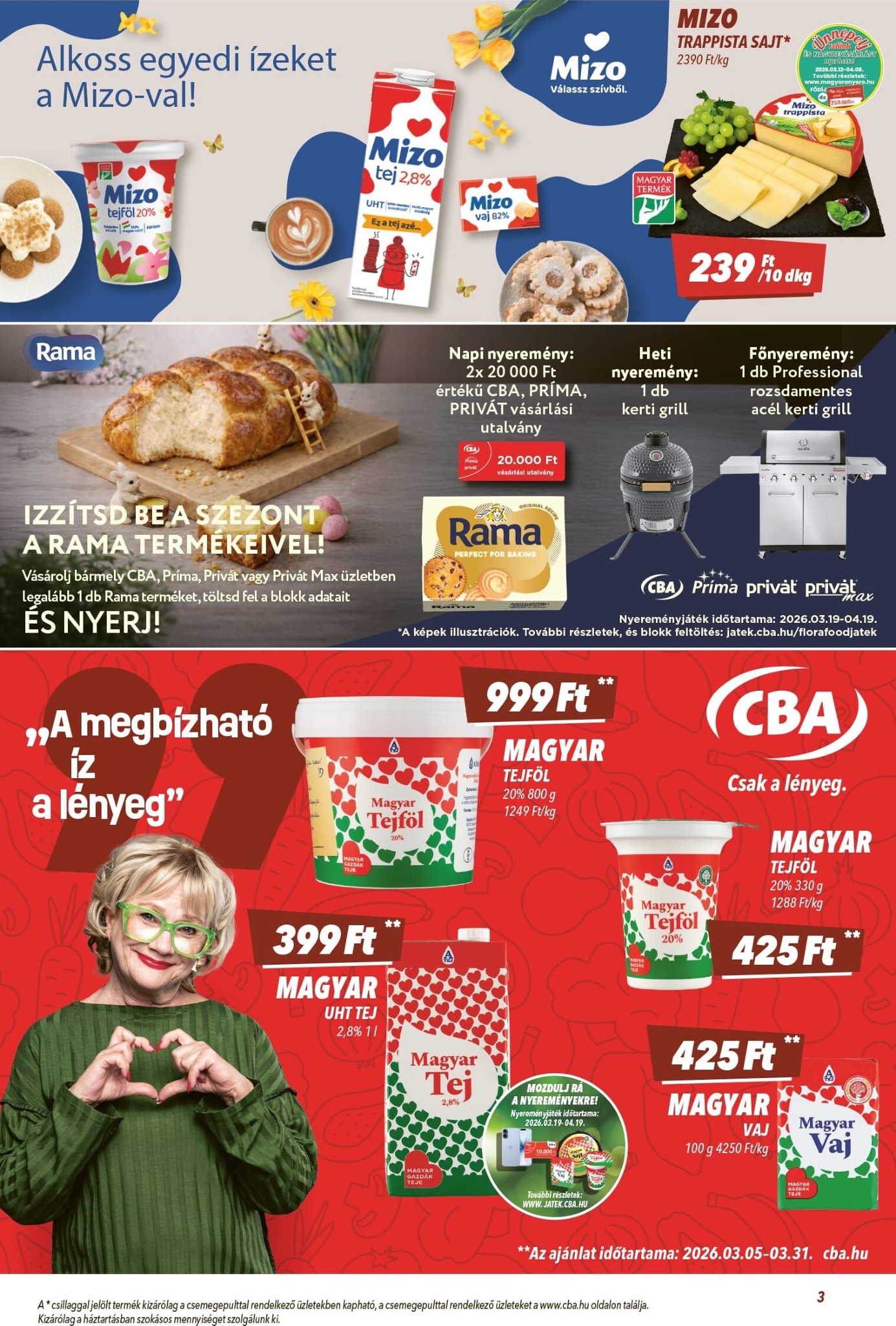 cba - CBA akciós újság, érvényes 2026.03.26. - 2026.04.04. - page: 3