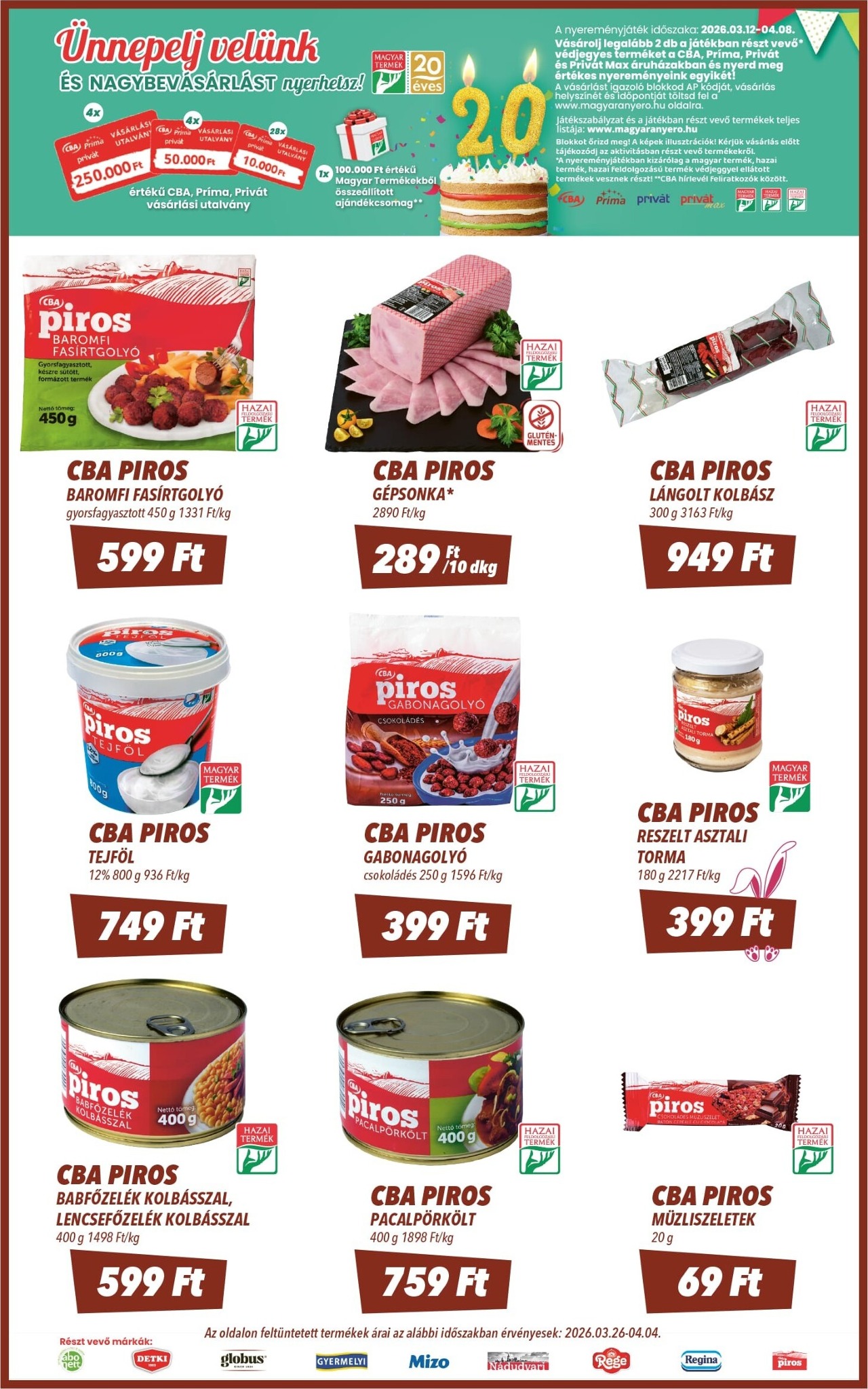 cba - CBA akciós újság, érvényes 2026.03.26. - 2026.04.04. - page: 5