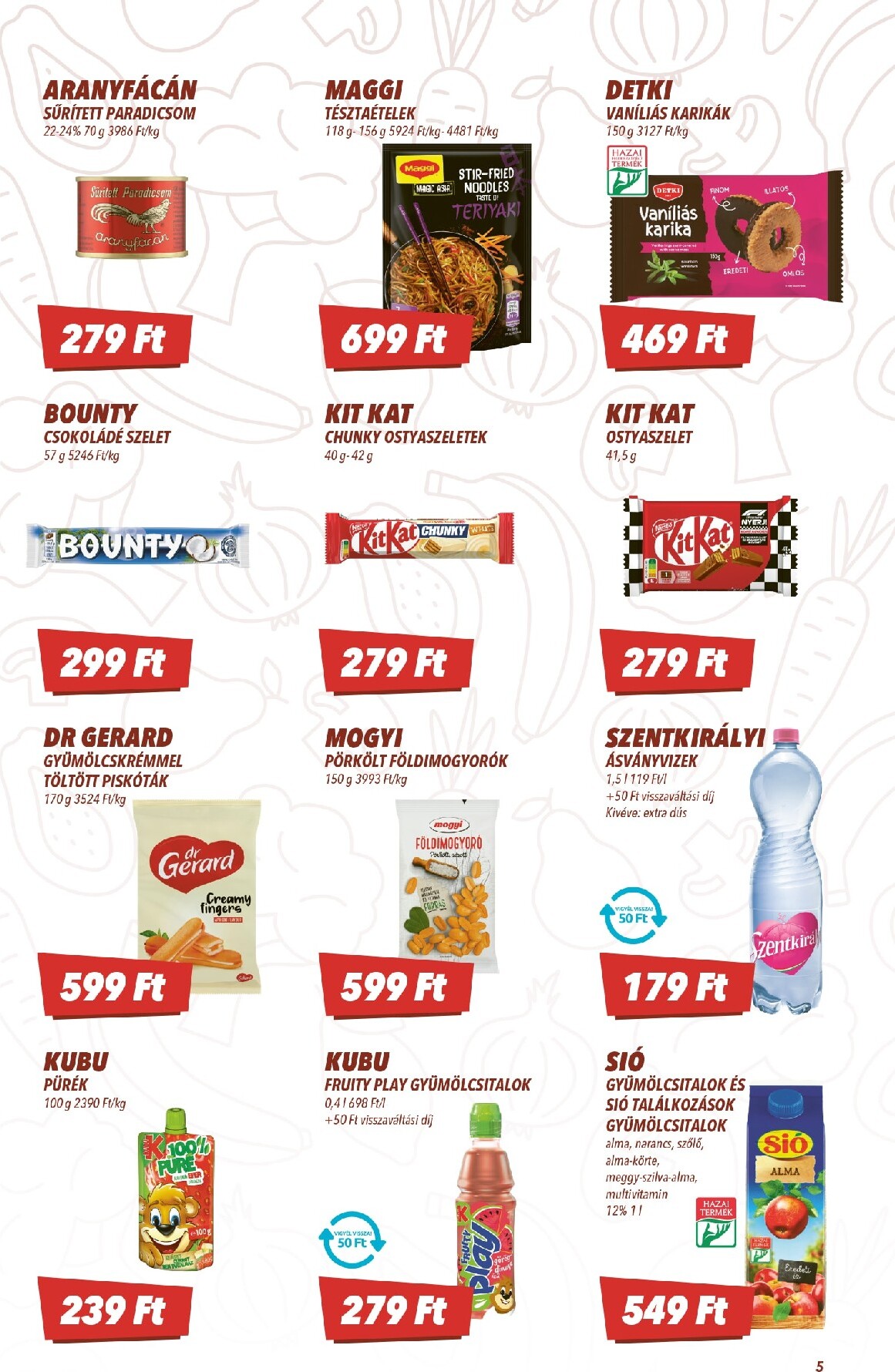 cba - A jövőbeli CBA akciós újság csütörtöktől 2026.04.16.-tól szerdától 2026.04.22.-ig érvényes. - page: 5