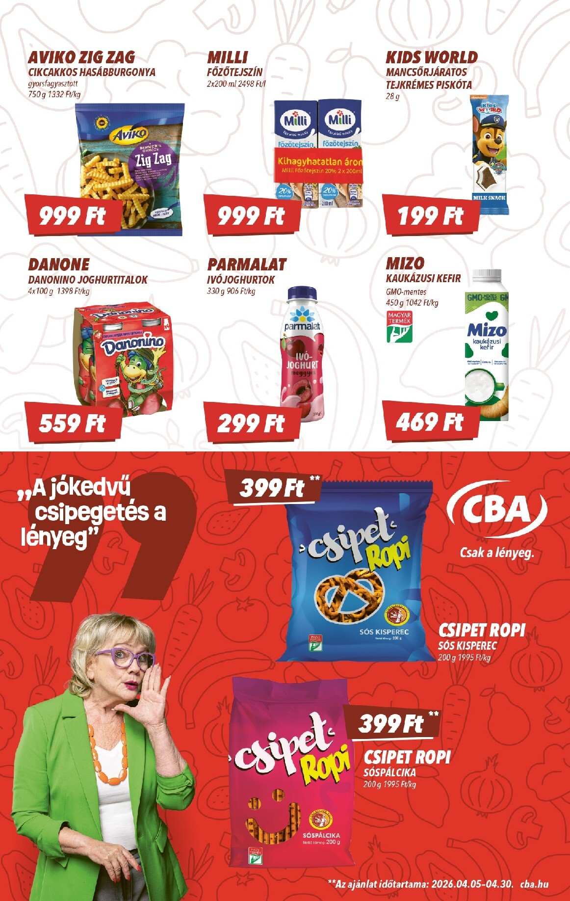 cba - A jövőbeli CBA akciós újság csütörtöktől 2026.04.16.-tól szerdától 2026.04.22.-ig érvényes. - page: 3