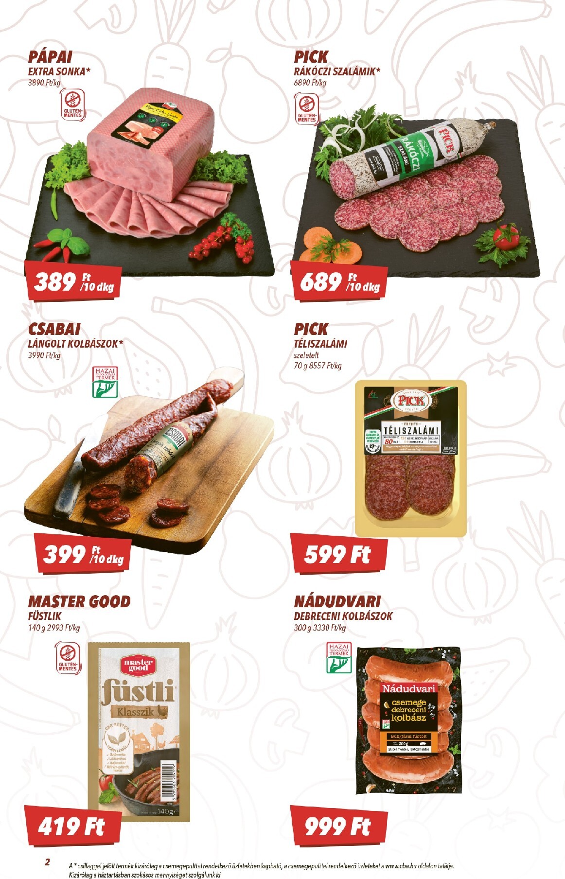 cba - A jövőbeli CBA akciós újság csütörtöktől 2026.04.16.-tól szerdától 2026.04.22.-ig érvényes. - page: 2