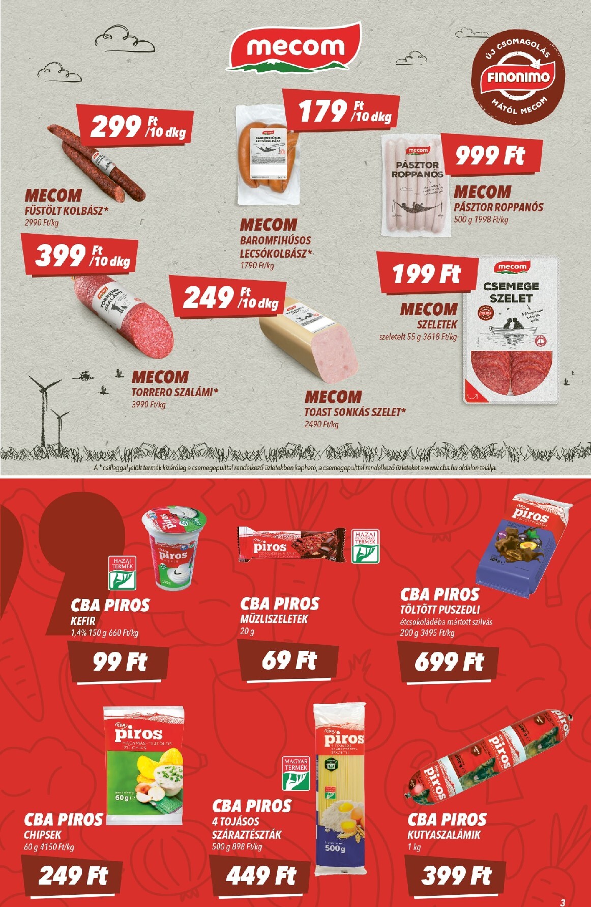 cba - A jövőbeli CBA akciós újság csütörtöktől 2026.05.14.-tól szerdától 2026.05.20.-ig érvényes. - page: 3