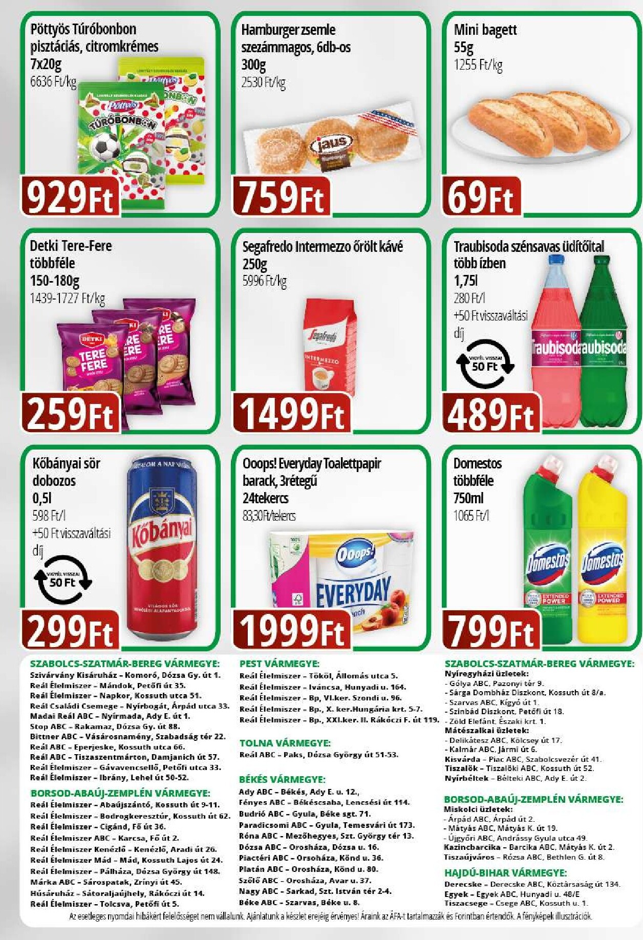real - A jövőbeli Reál - Pest akciós újság szerdától 2026.05.20.-tól szombattól 2026.05.23.-ig érvényes. - page: 2