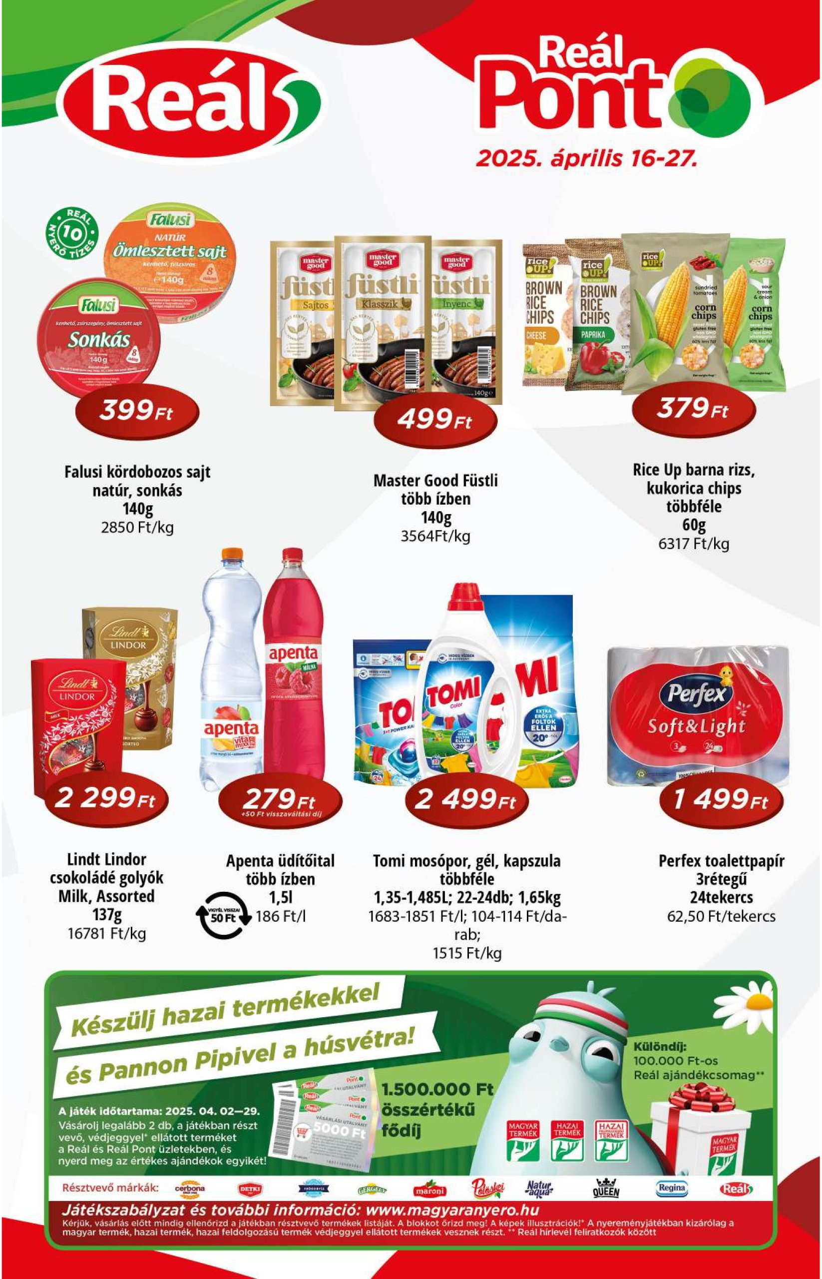 real - Reál - Pont Újság akciós újság, érvényes 04.16. - 04.27.