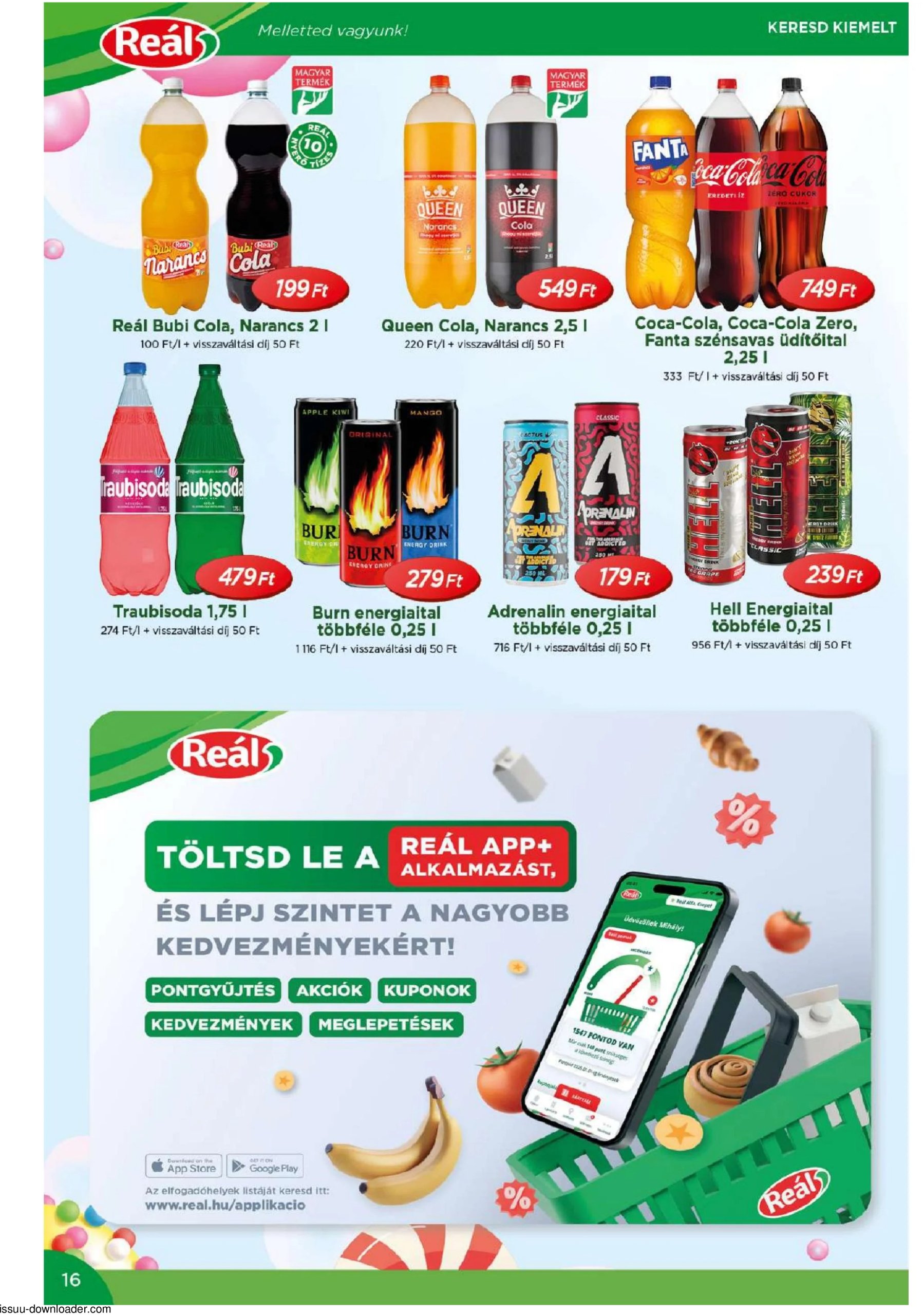 real - Reál akciós újság, érvényes 05.07. - 05.18. - page: 16