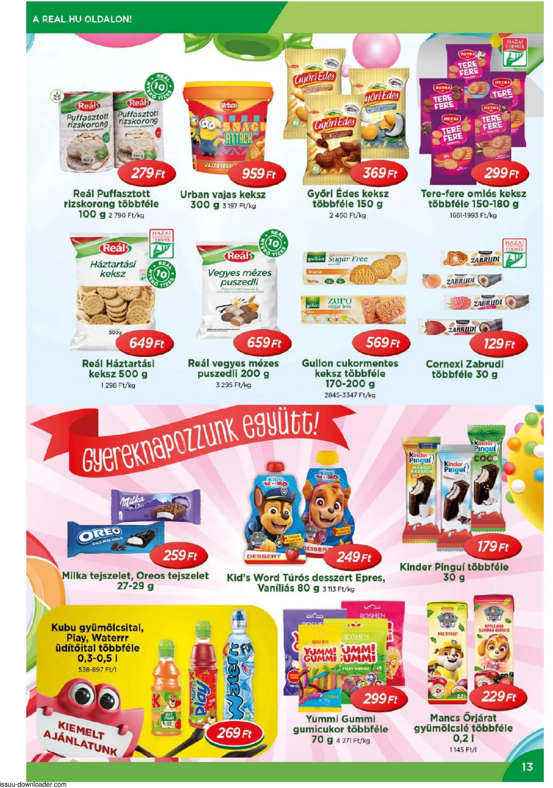 real - Reál akciós újság, érvényes 05.07. - 05.18. - page: 13