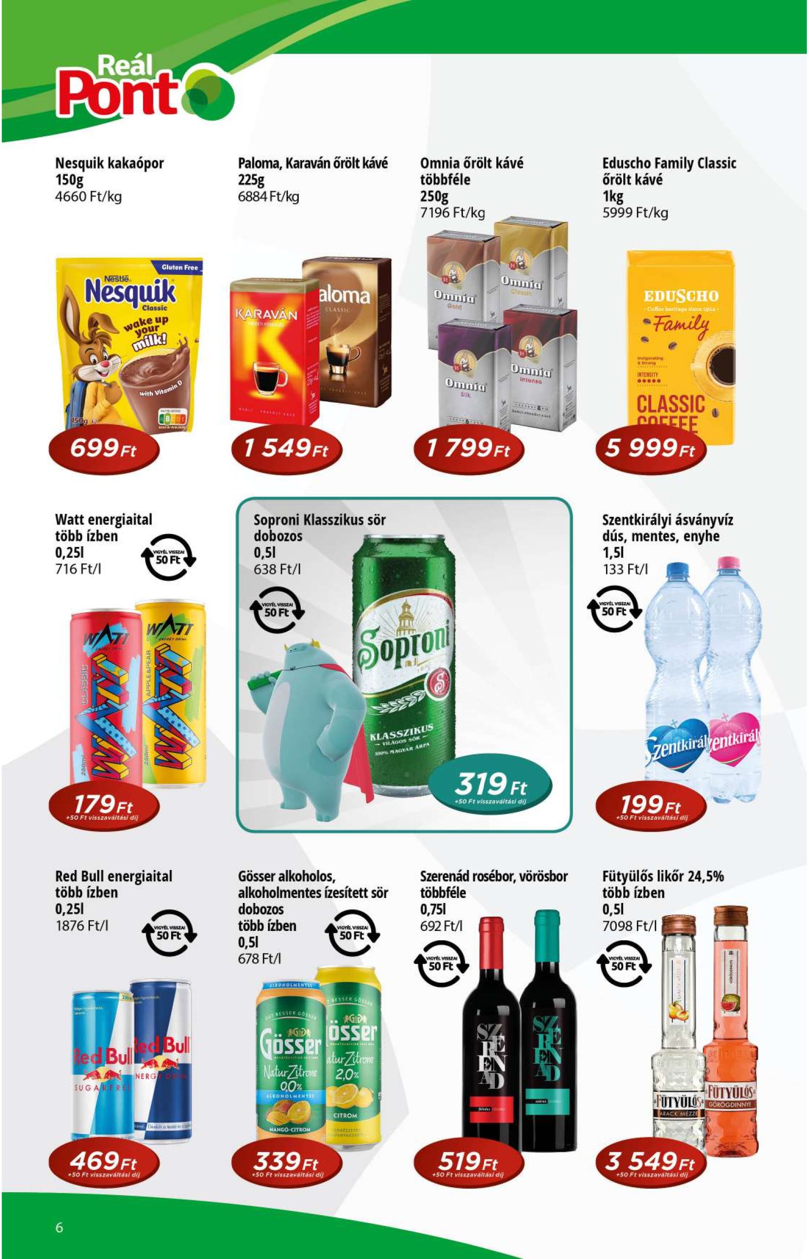real - Reál - Pont akciós újság, érvényes 05.07. - 05.18. - page: 6