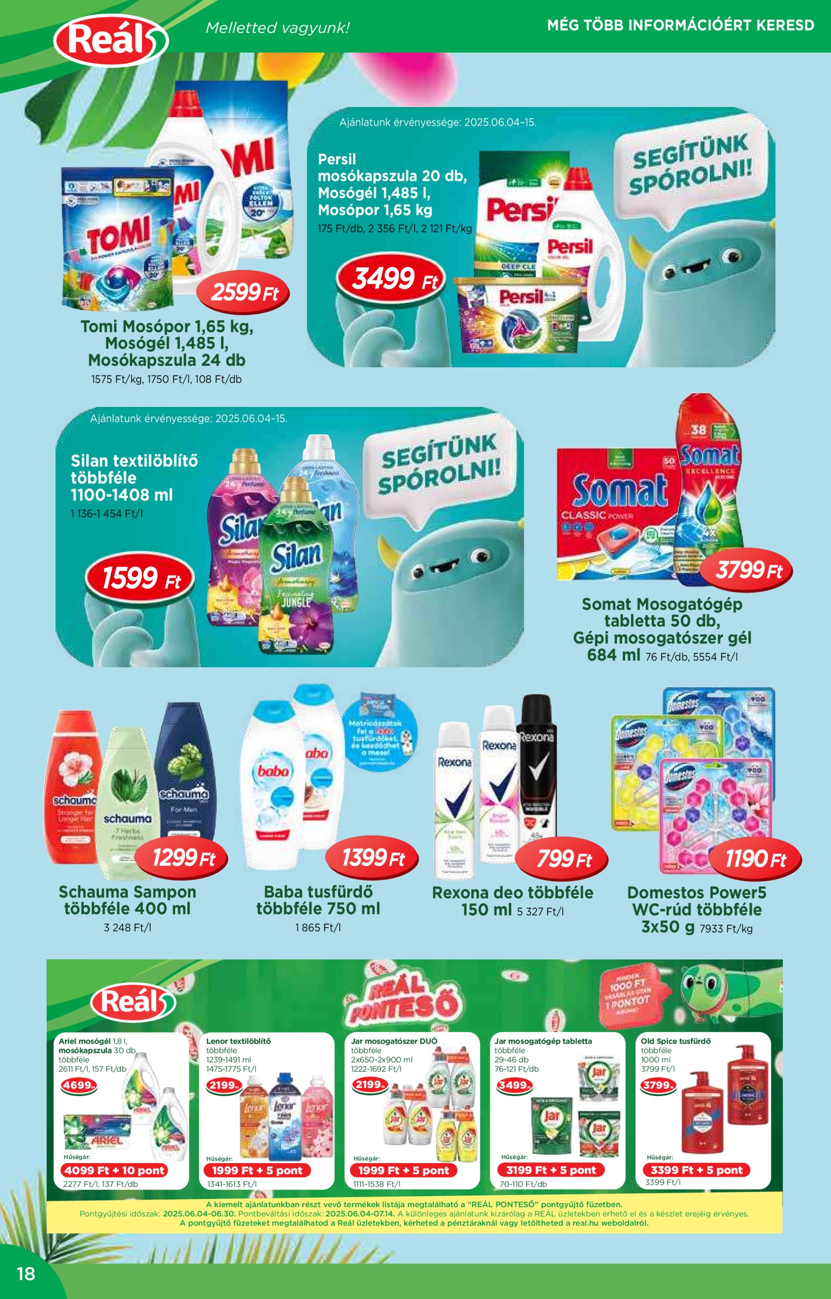 real - Reál akciós újság, érvényes 06.04. - 06.15. - page: 18