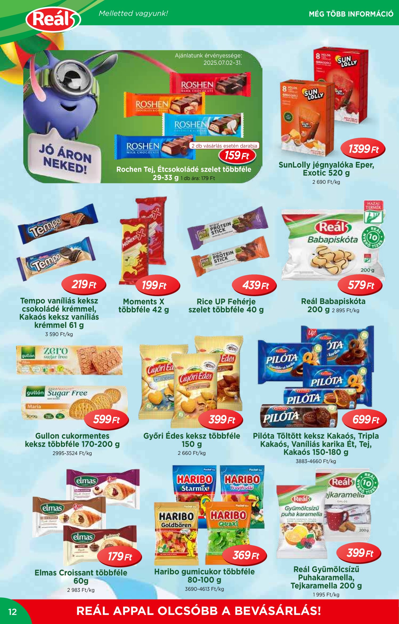real - Reál - Nagyker Újság akciós újság, érvényes 07.02. - 07.13. - page: 12