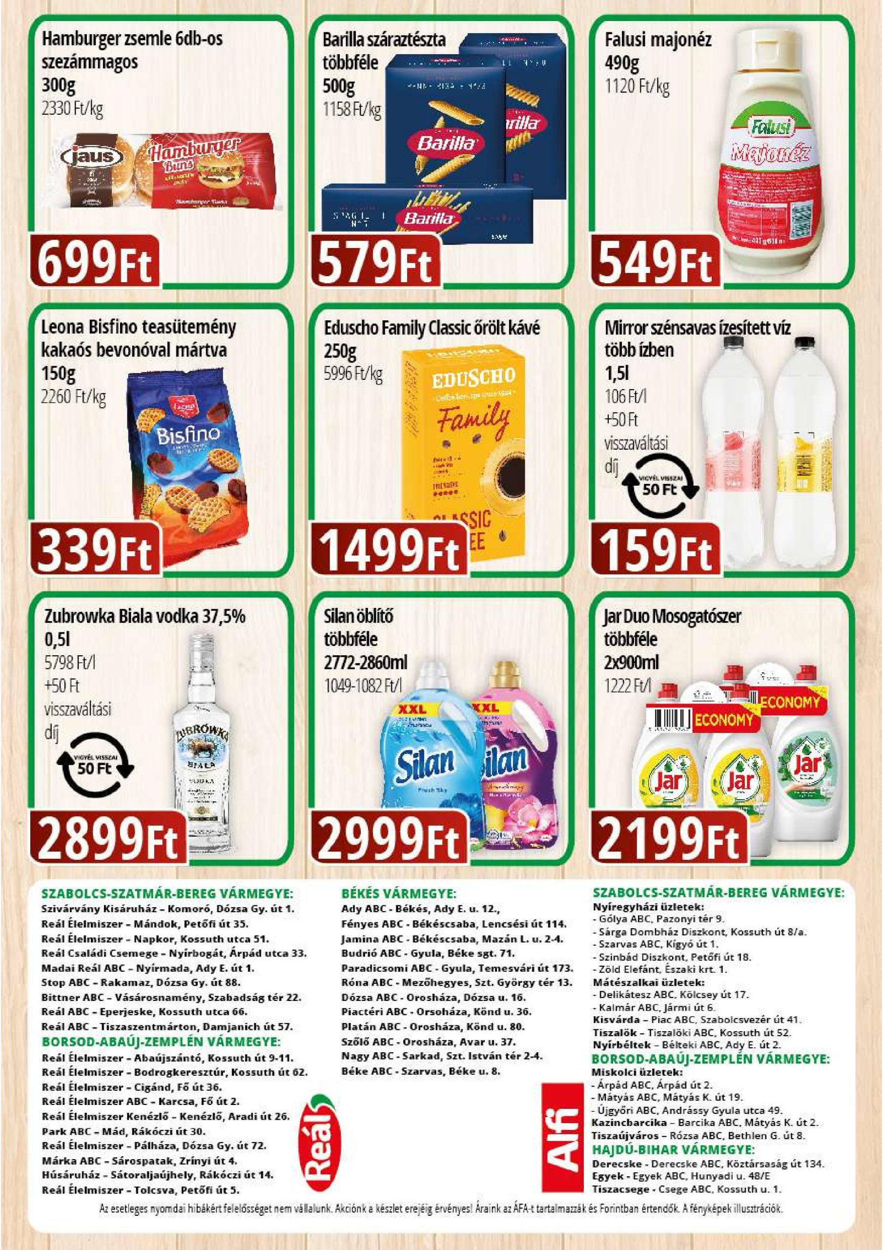 real - Reál - Bevásárló hétvége Kelet-Alfi-Ker akciós újság, érvényes 07.17. - 07.20. - page: 2