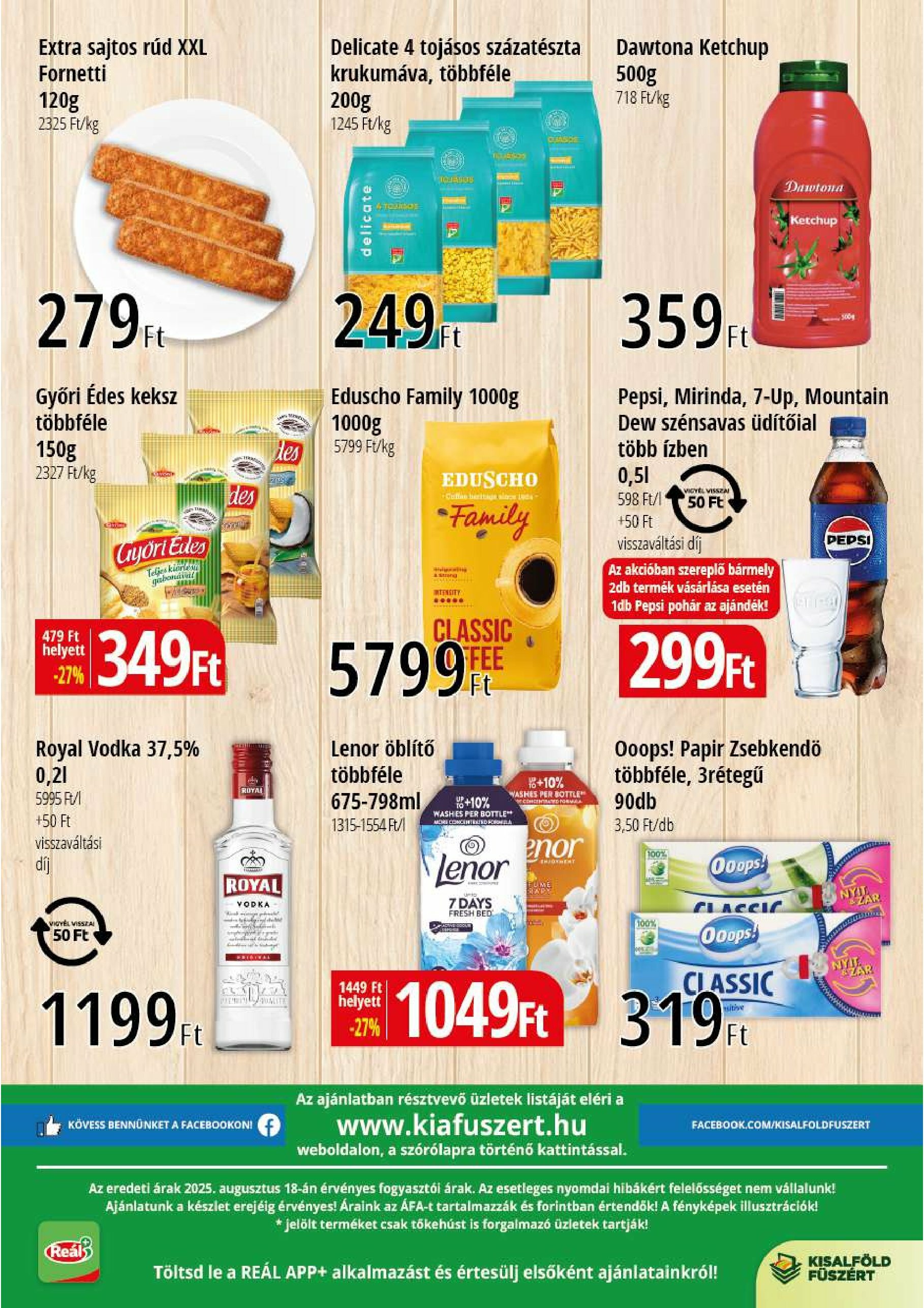 real - Reál - Kisalföld akciós újság, érvényes 08.28. - 08.31. - page: 2