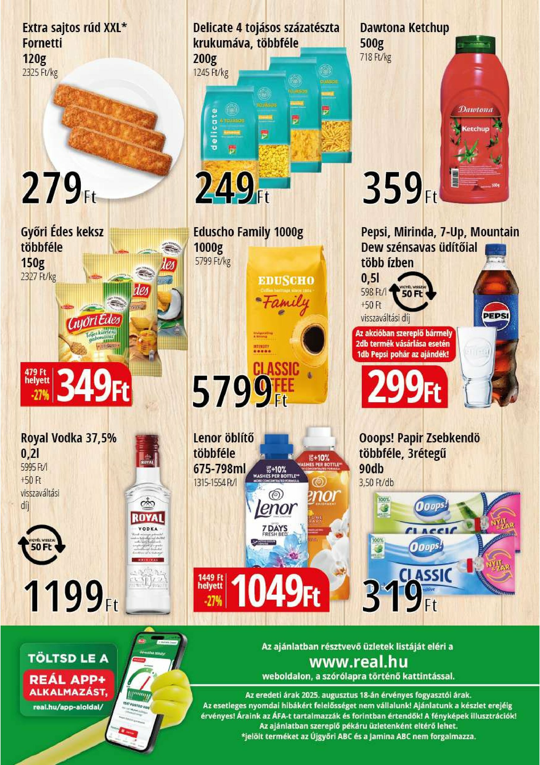 real - Reál - Kelet-Alfi-Ker akciós újság, érvényes 08.28. - 08.31. - page: 2