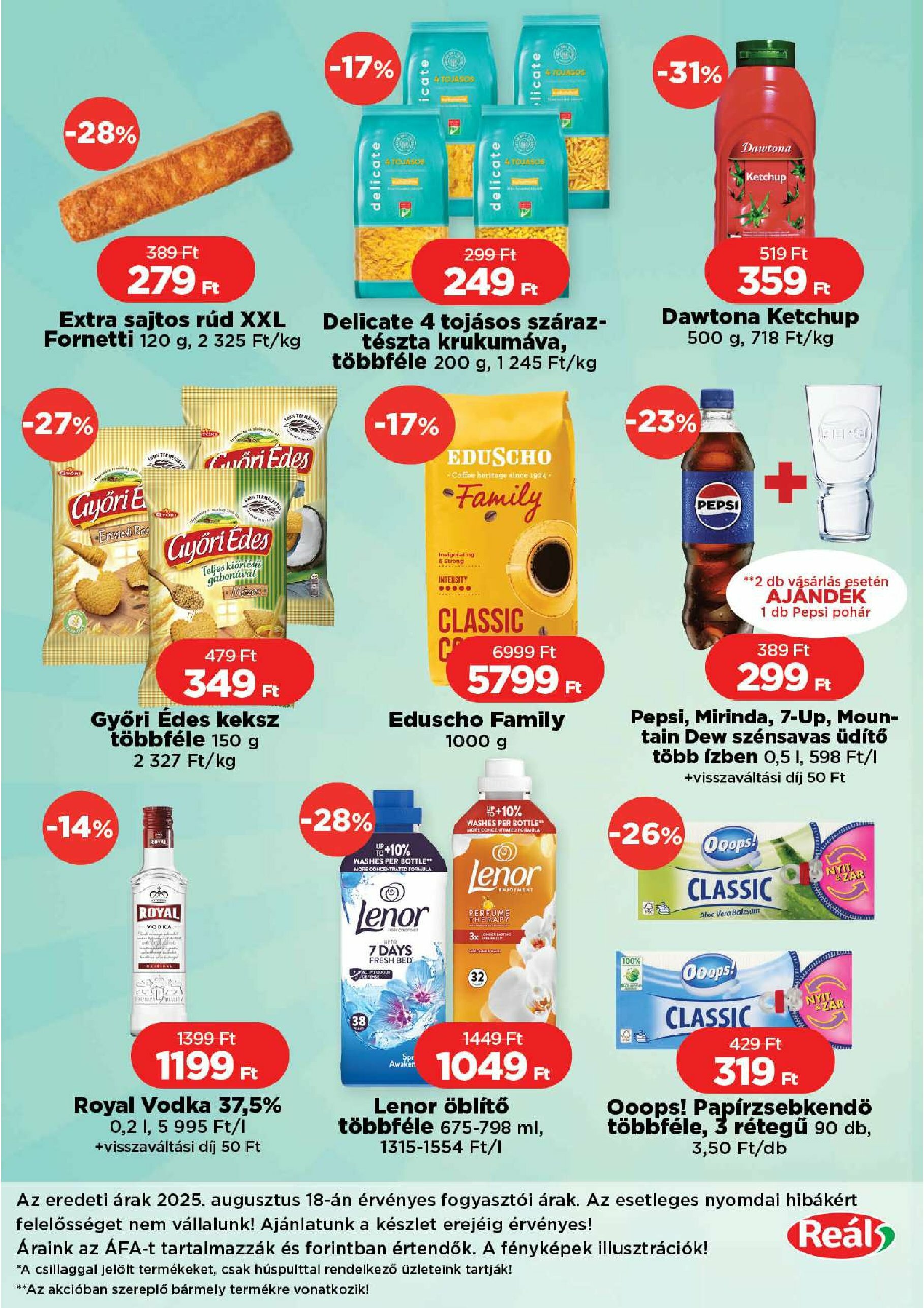 real - Reál - Pest akciós újság, érvényes 08.28. - 08.31. - page: 2