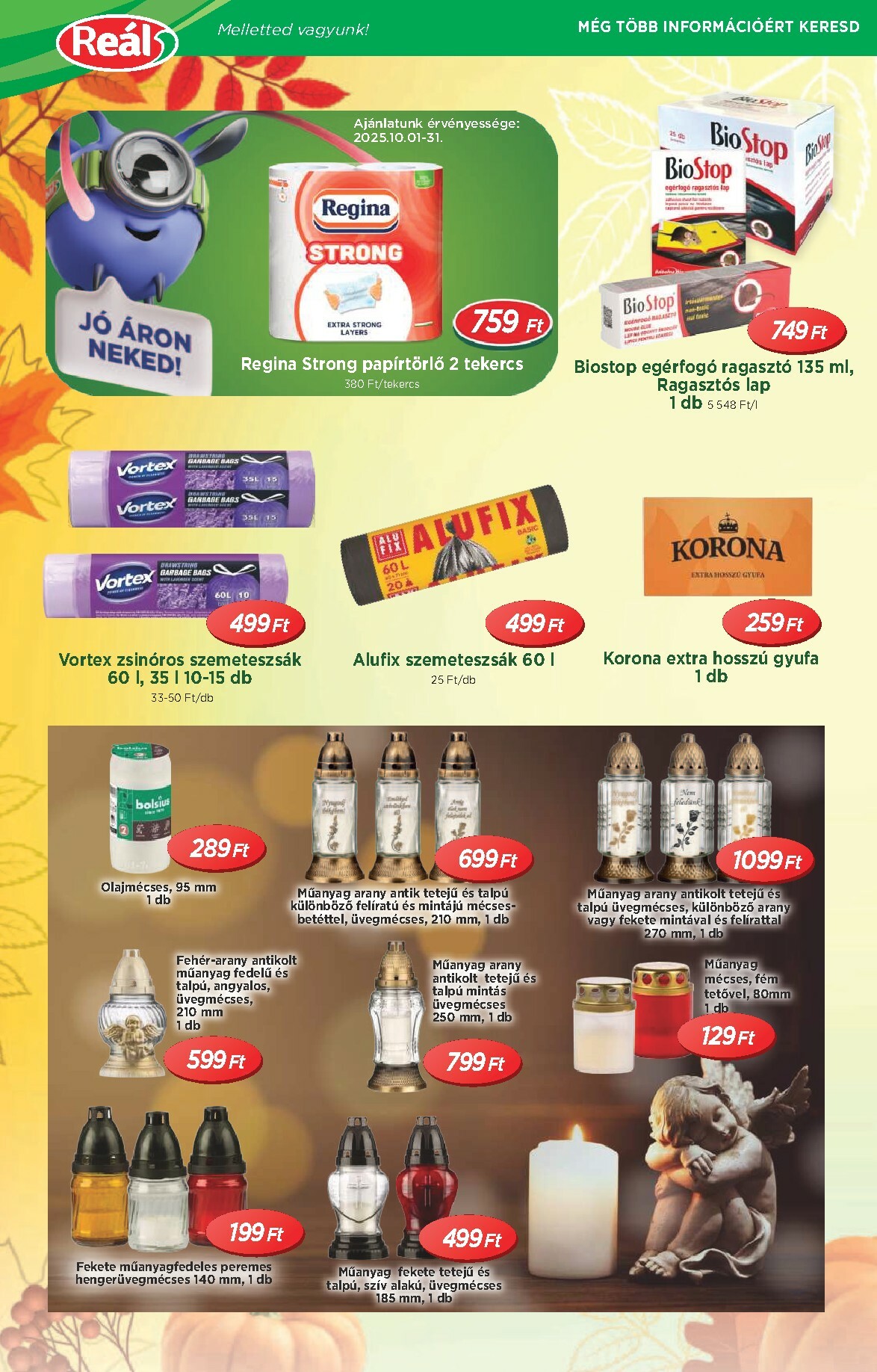 real - Reál - Országos Ajánlatok akciós újság, érvényes 10.01. - 10.12. - page: 22