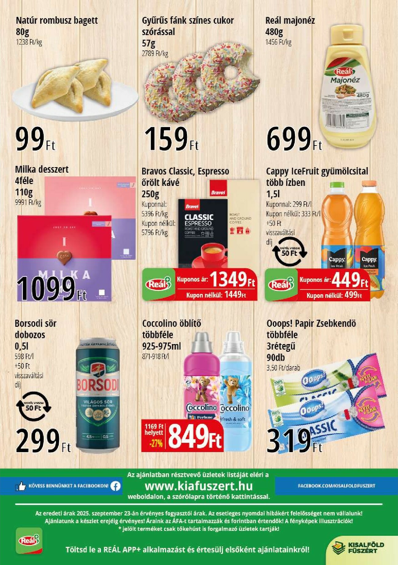 real - Reál - Bevásárló hétvége Kisalföld akciós újság, érvényes 10.02. - 10.05. - page: 2