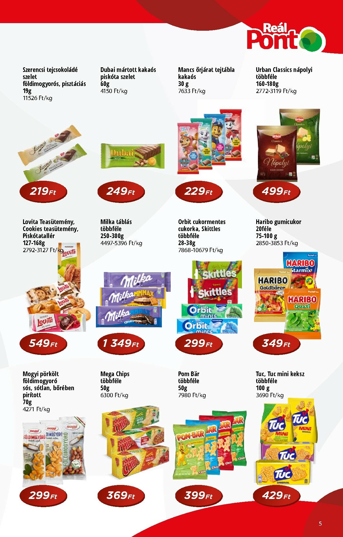 real - Reál - Pont Újság akciós újság, érvényes 10.15. - 10.26. - page: 5