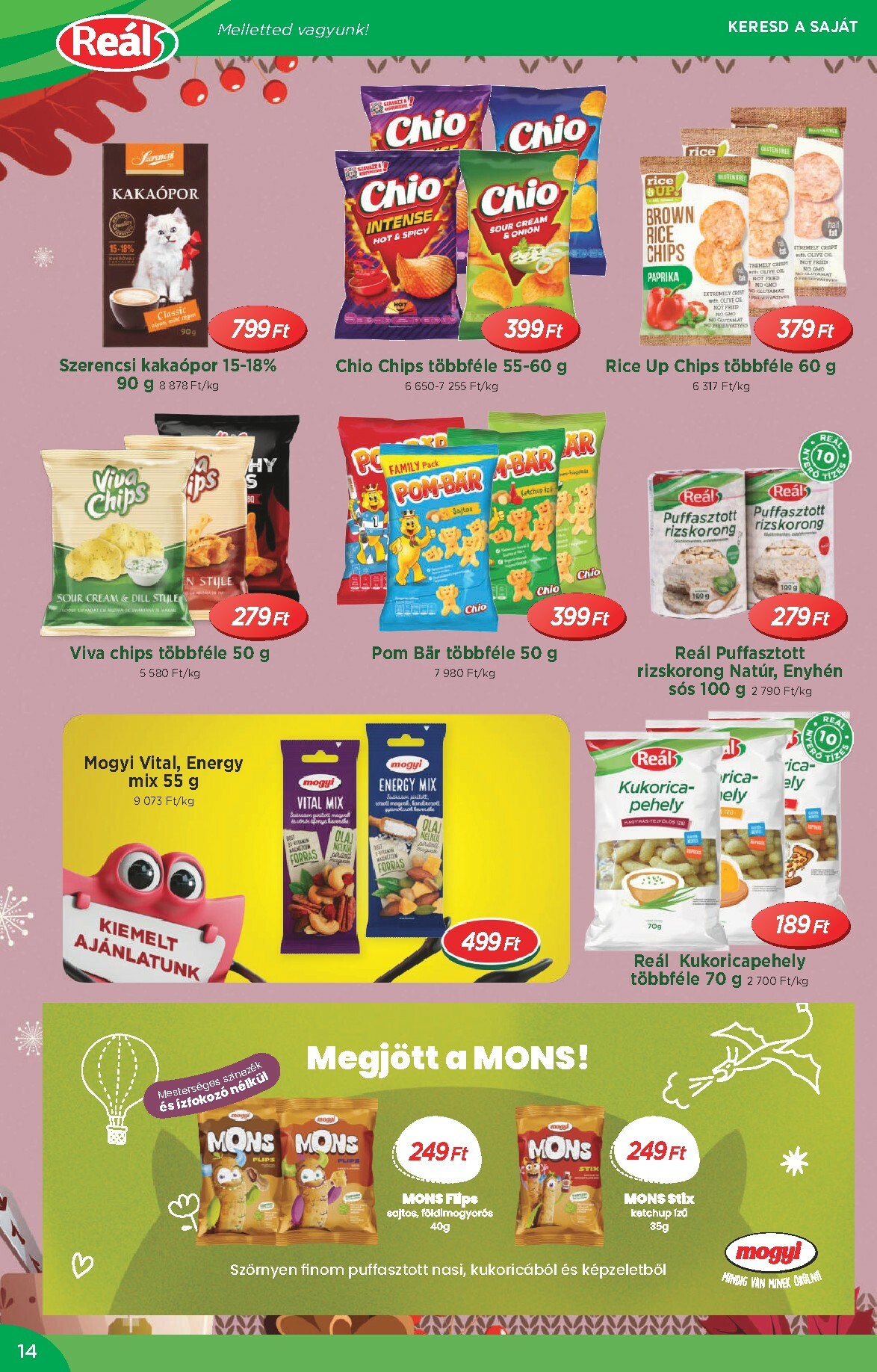 real - Reál - Országos Ajánlatok akciós újság, érvényes 10.29. - 11.09. - page: 14