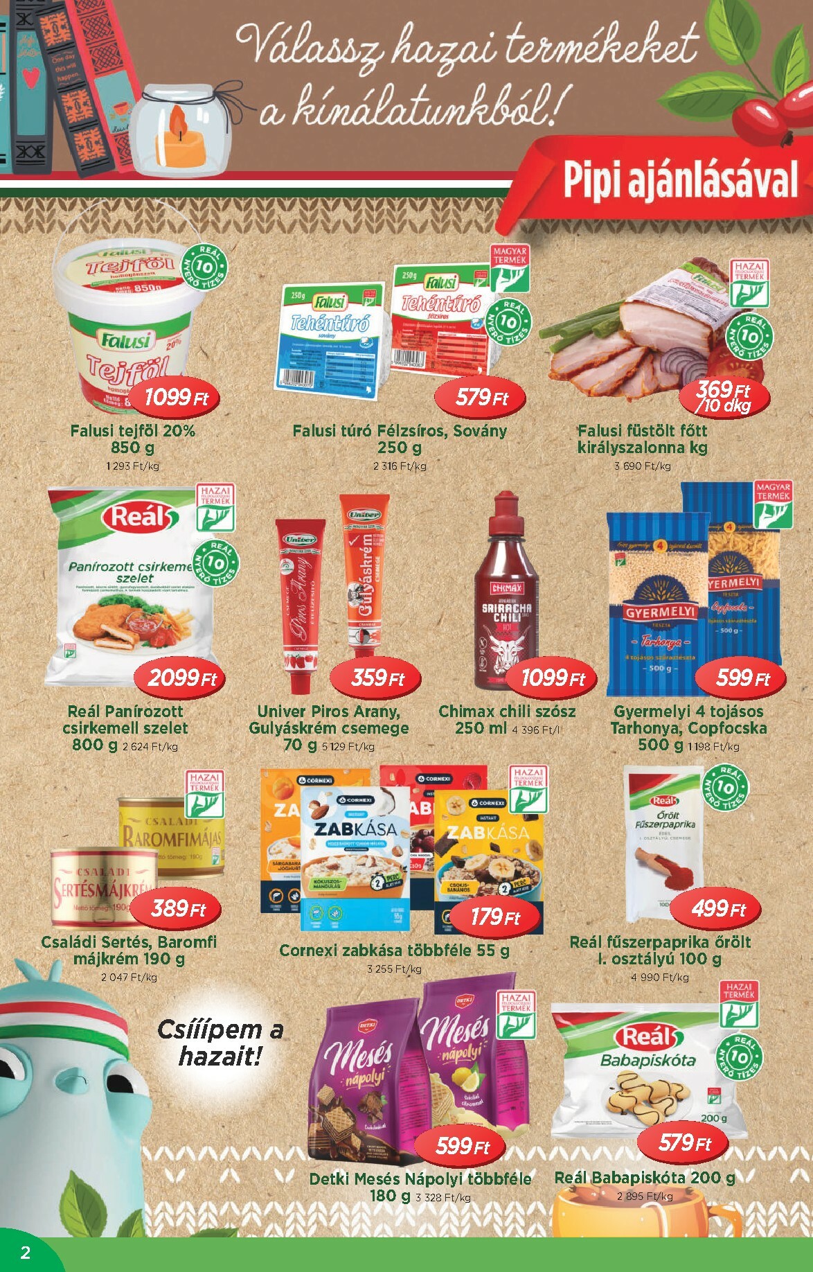 real - Reál - Országos Ajánlatok akciós újság, érvényes 10.29. - 11.09. - page: 2