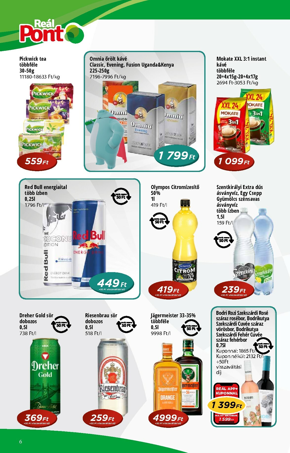 real - Reál - Pont akciós újság, érvényes 10.29. - 11.09. - page: 6